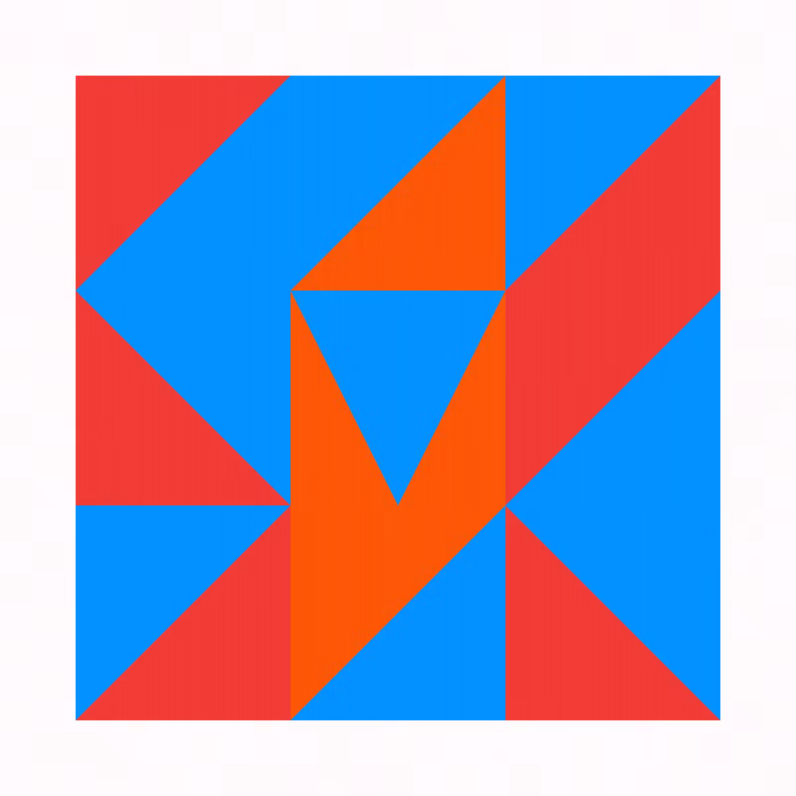 Triangle Pattern II #44