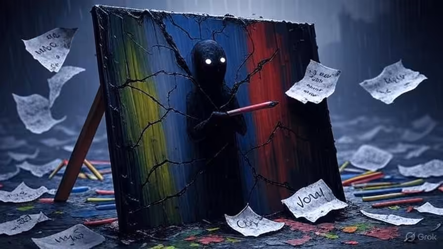 The Emergence of the Shadow Artist