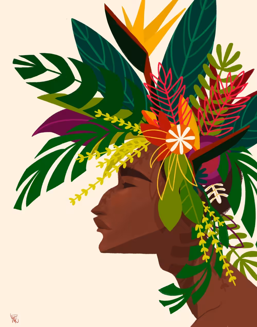 Floral Warrior