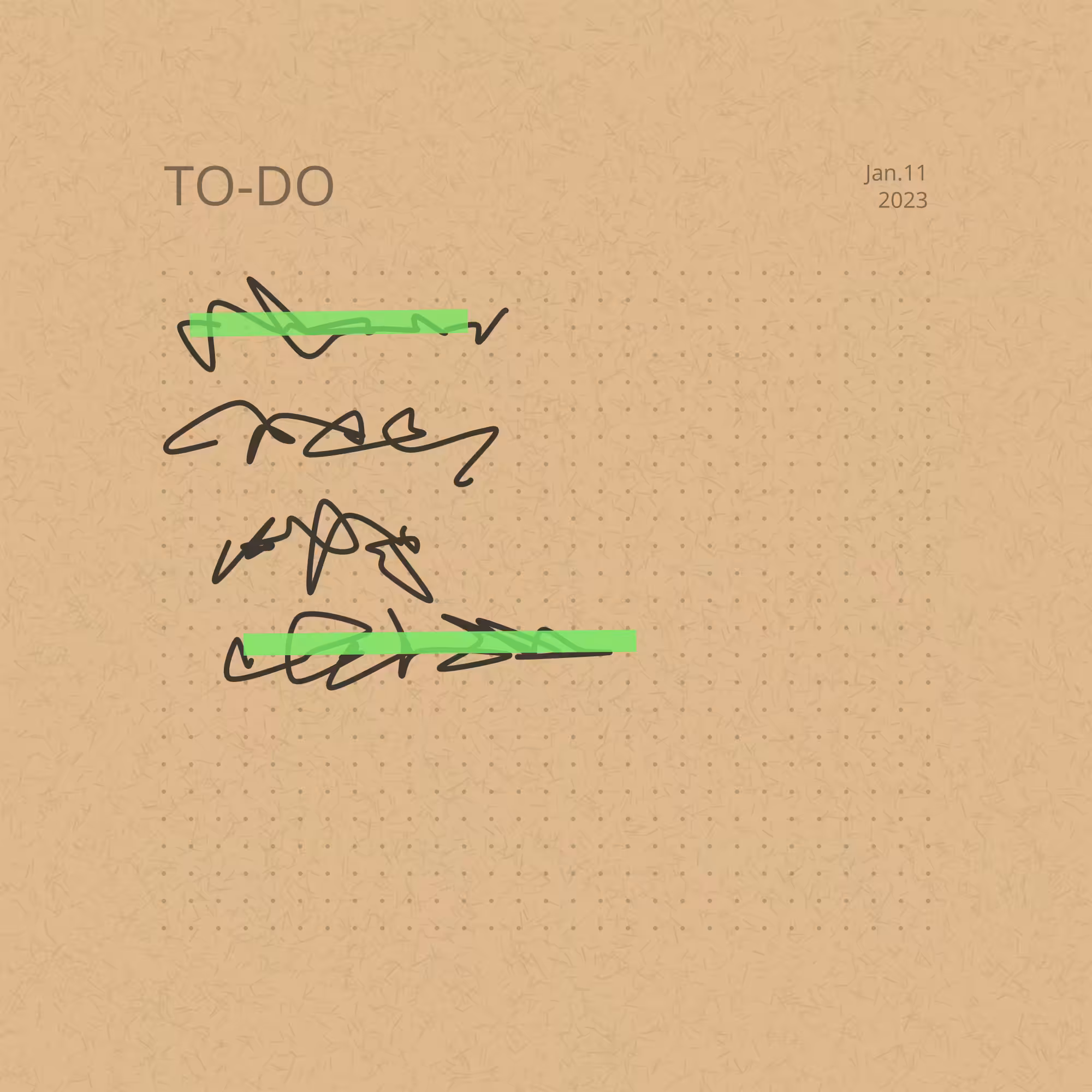 To-do for Genuary32nd #25