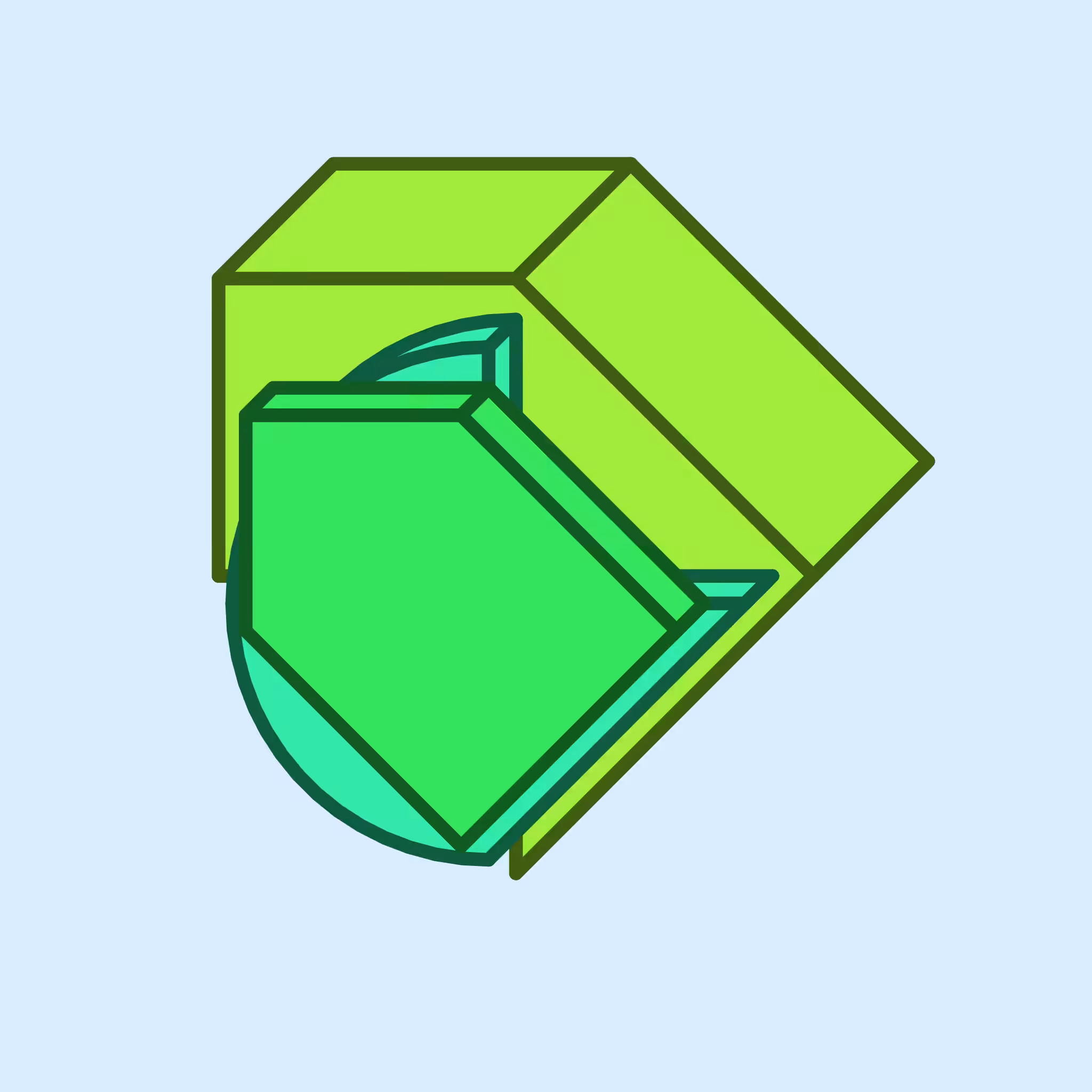 Calm shapes #414