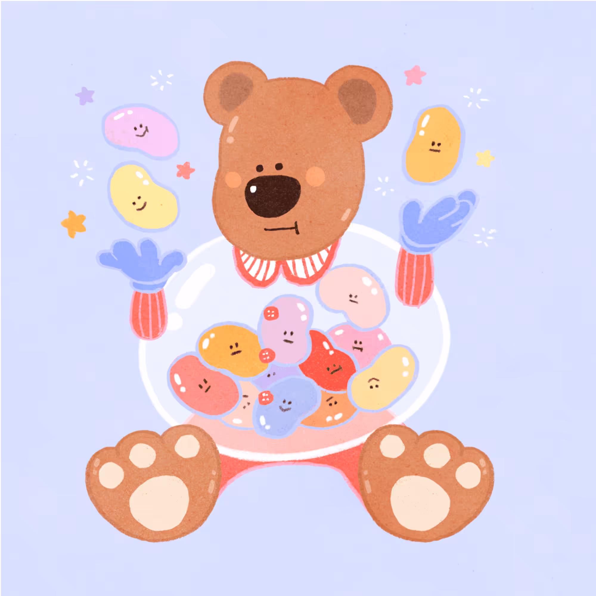 DEMO #4 : MASCOT JELLY BEAR (N)