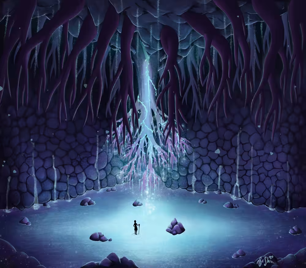 Underneath