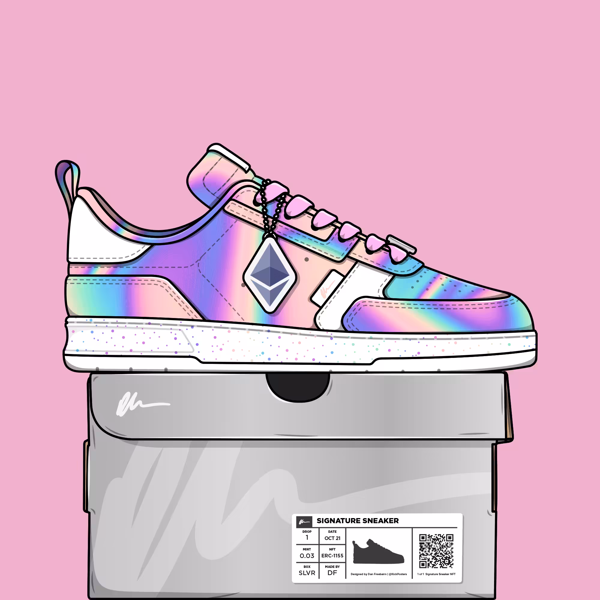 Sognature Sneaker 'Iridescent' - #016