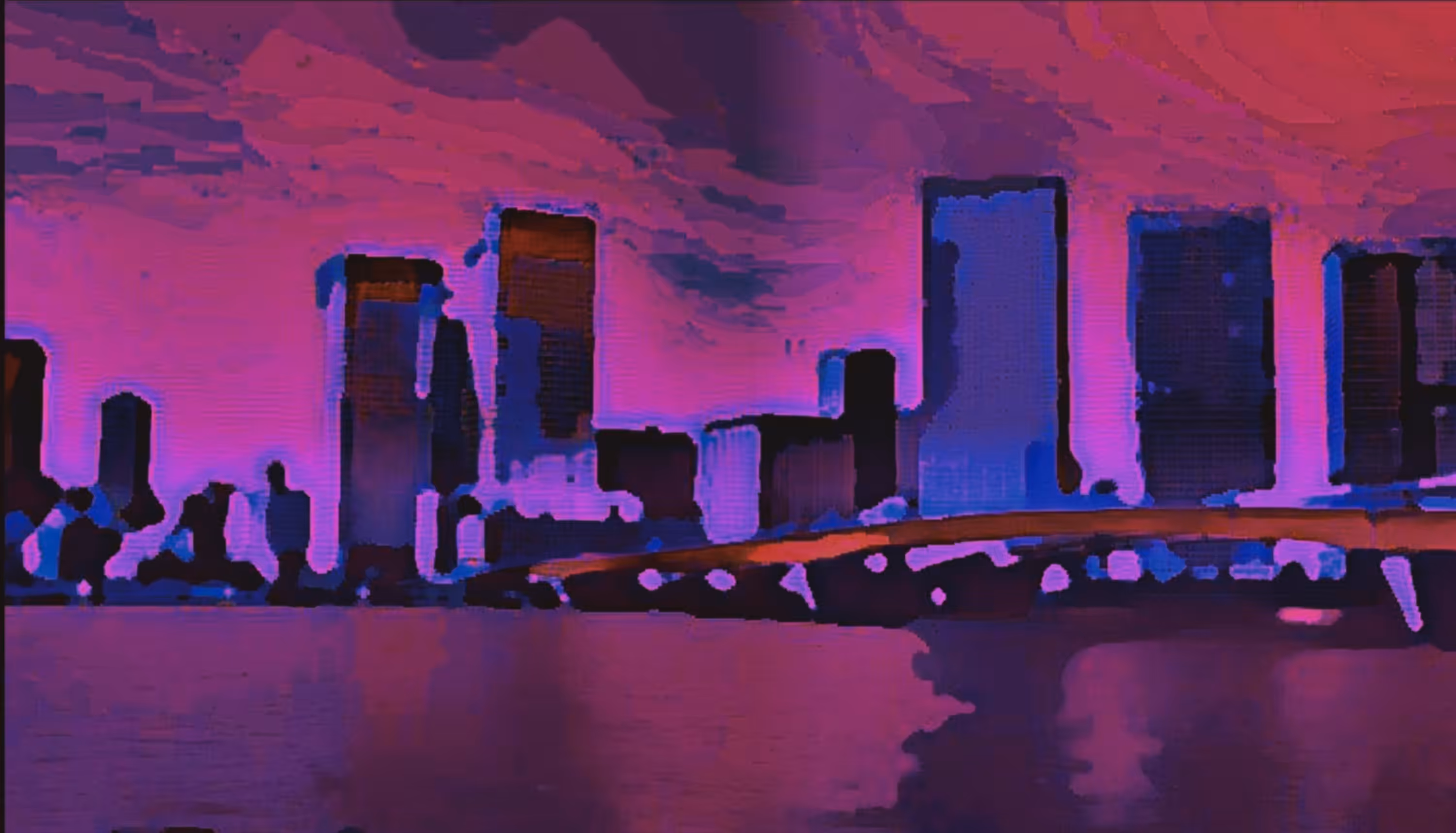 Skyscraper cityscape