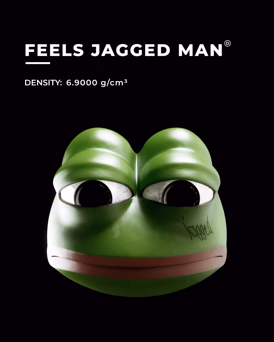 FEELS JAGGED MAN - DEFLATABLE #012