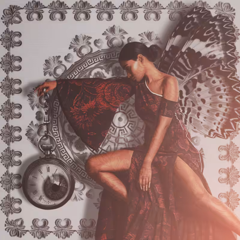 Time morphs into itself. #2