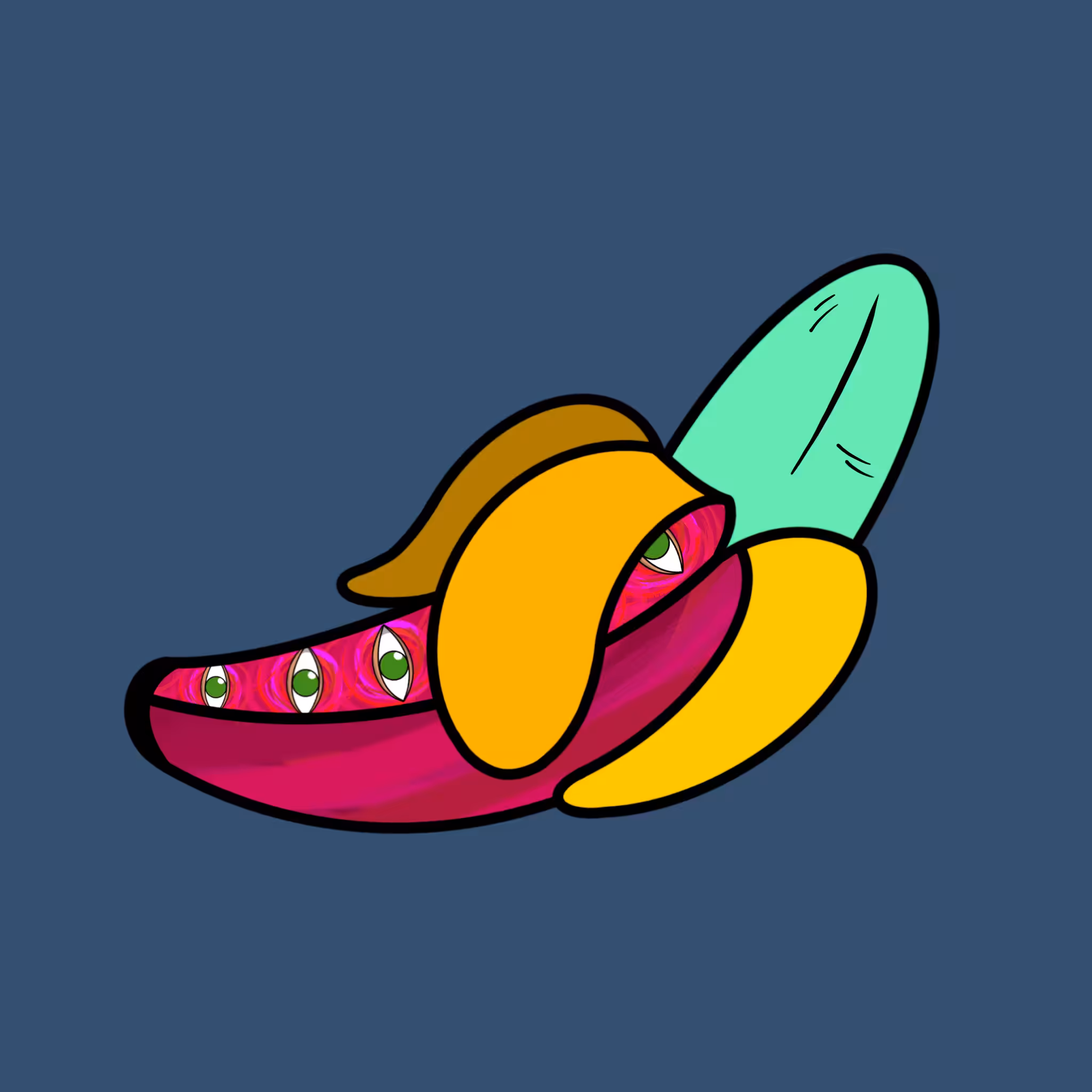 Bones and Bananas #7067