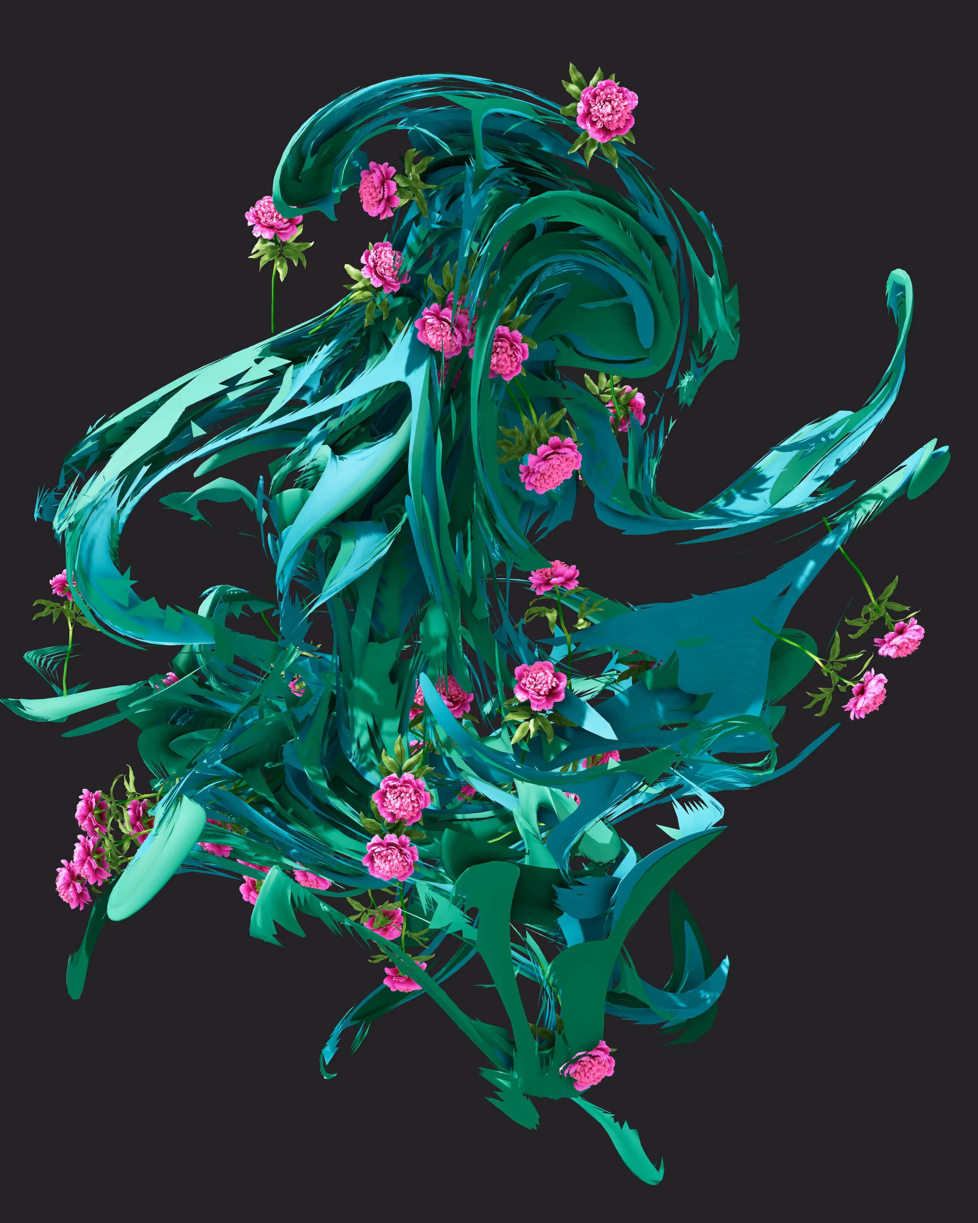 Flower Swirly