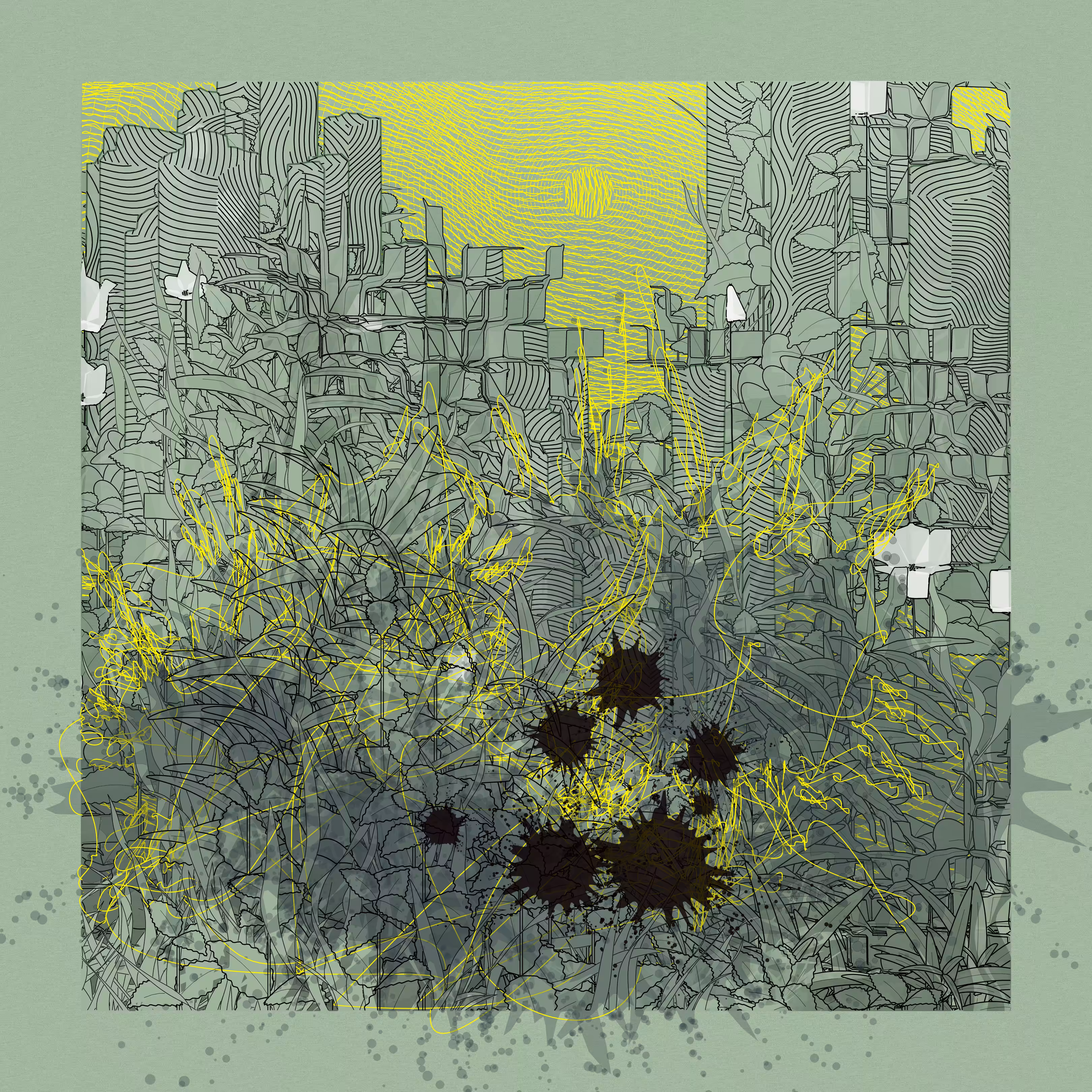 Landscape with Carbon Capture #6587