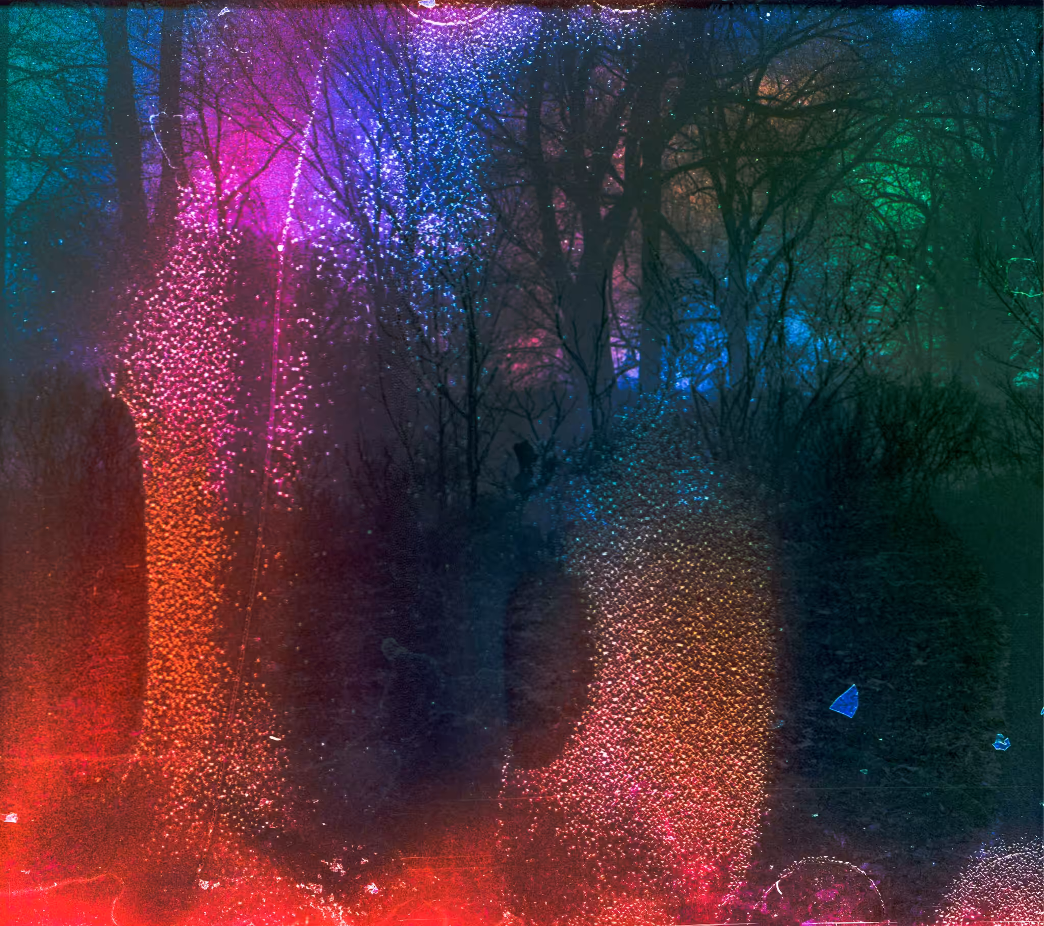 from inside a crystal