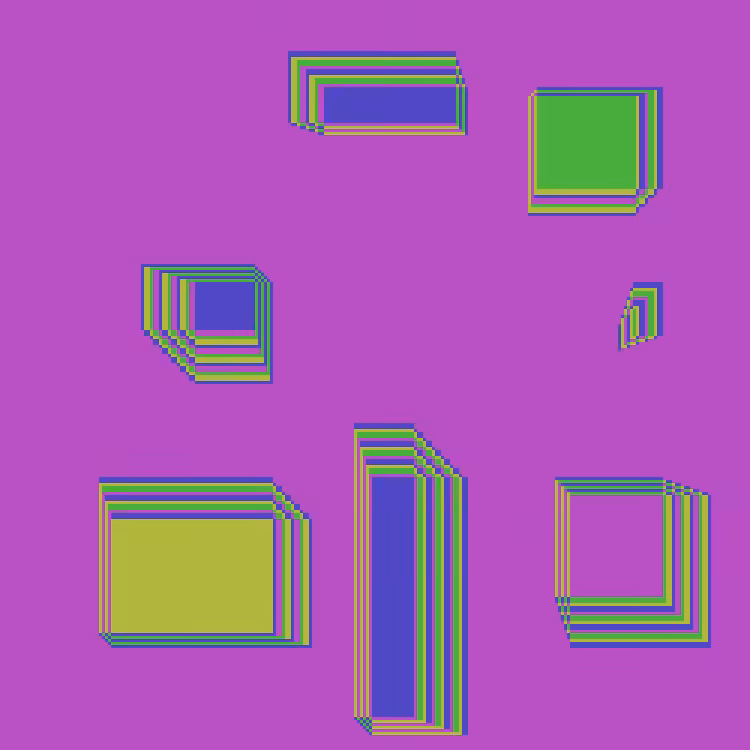 Superimposed Rectangles #69