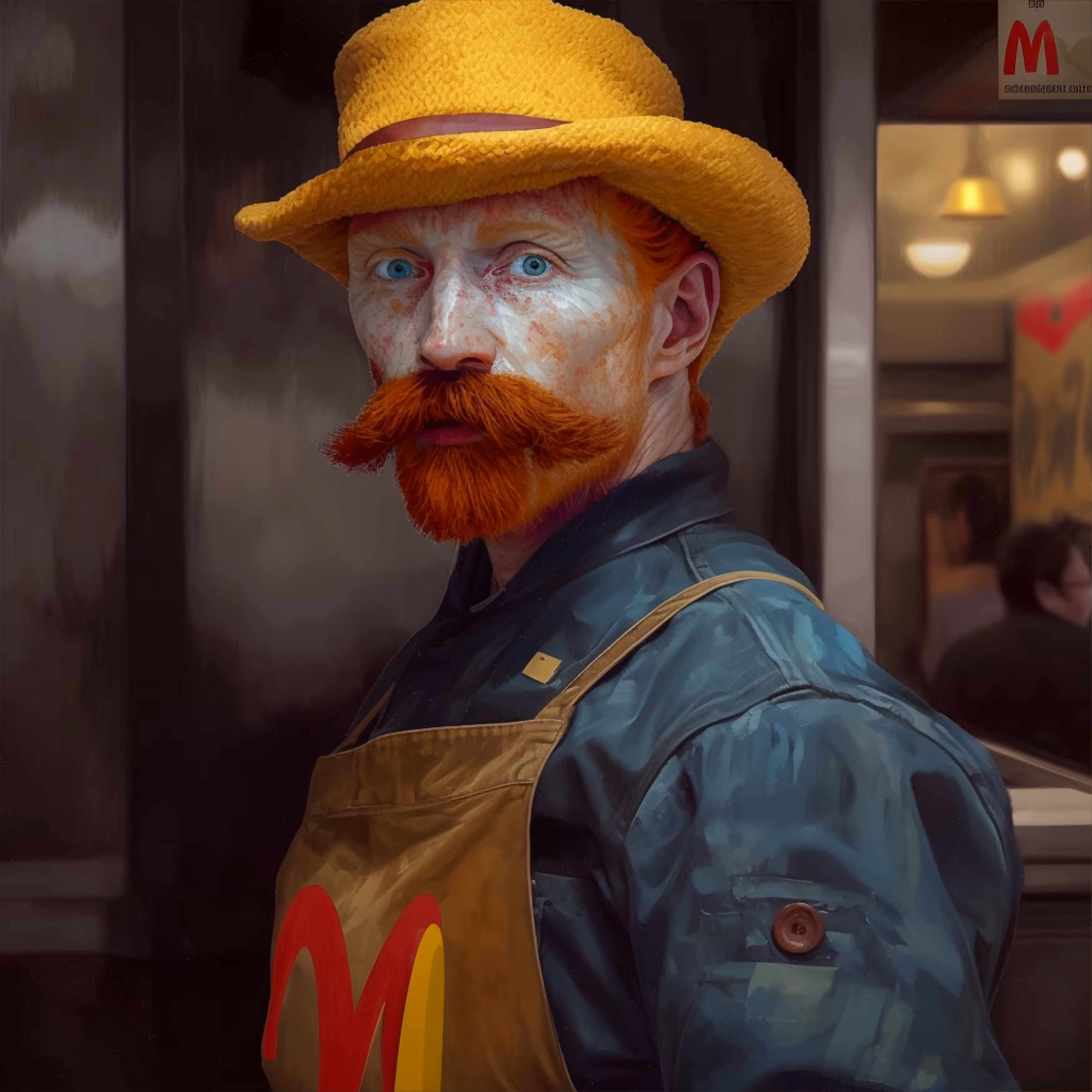 …if Van Gogh was…