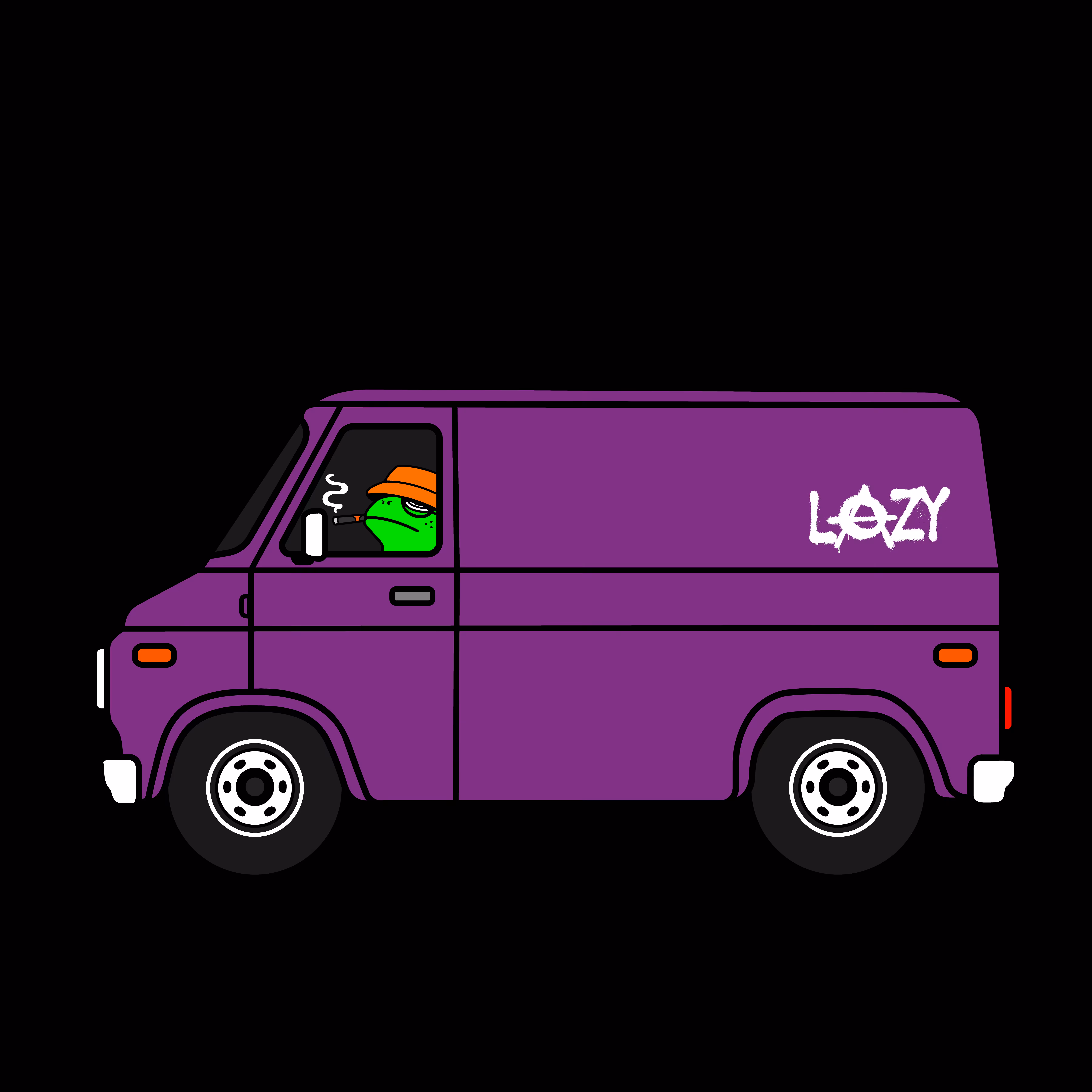 Lazy Frogs On The Road #092