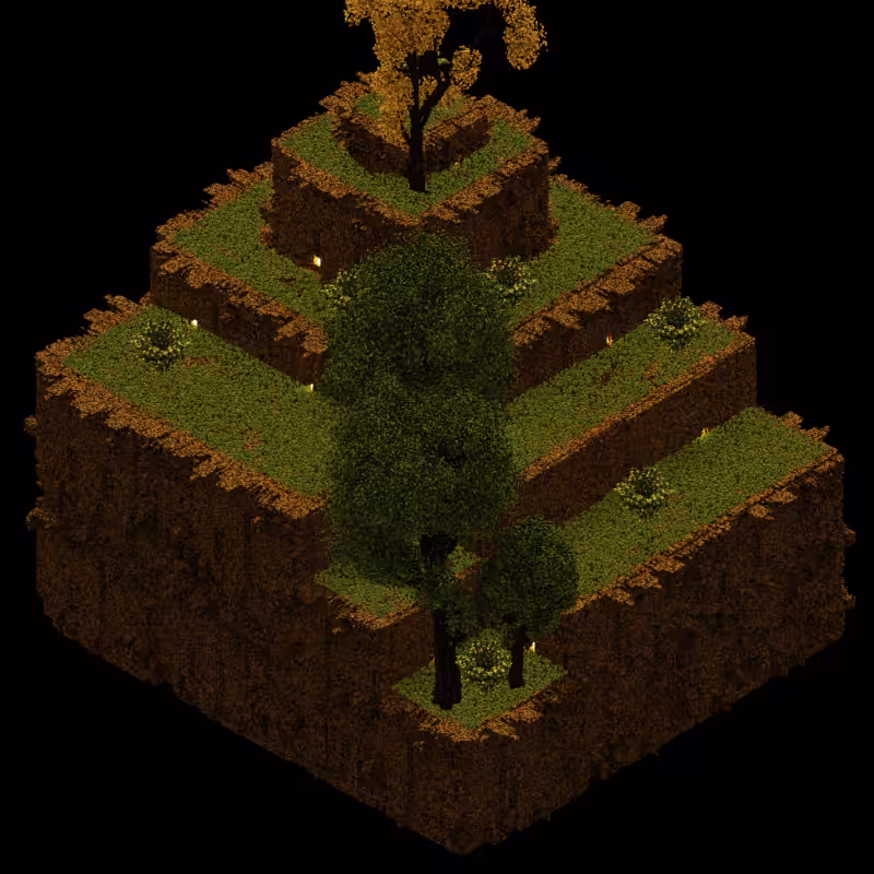 Voxel Temple #3