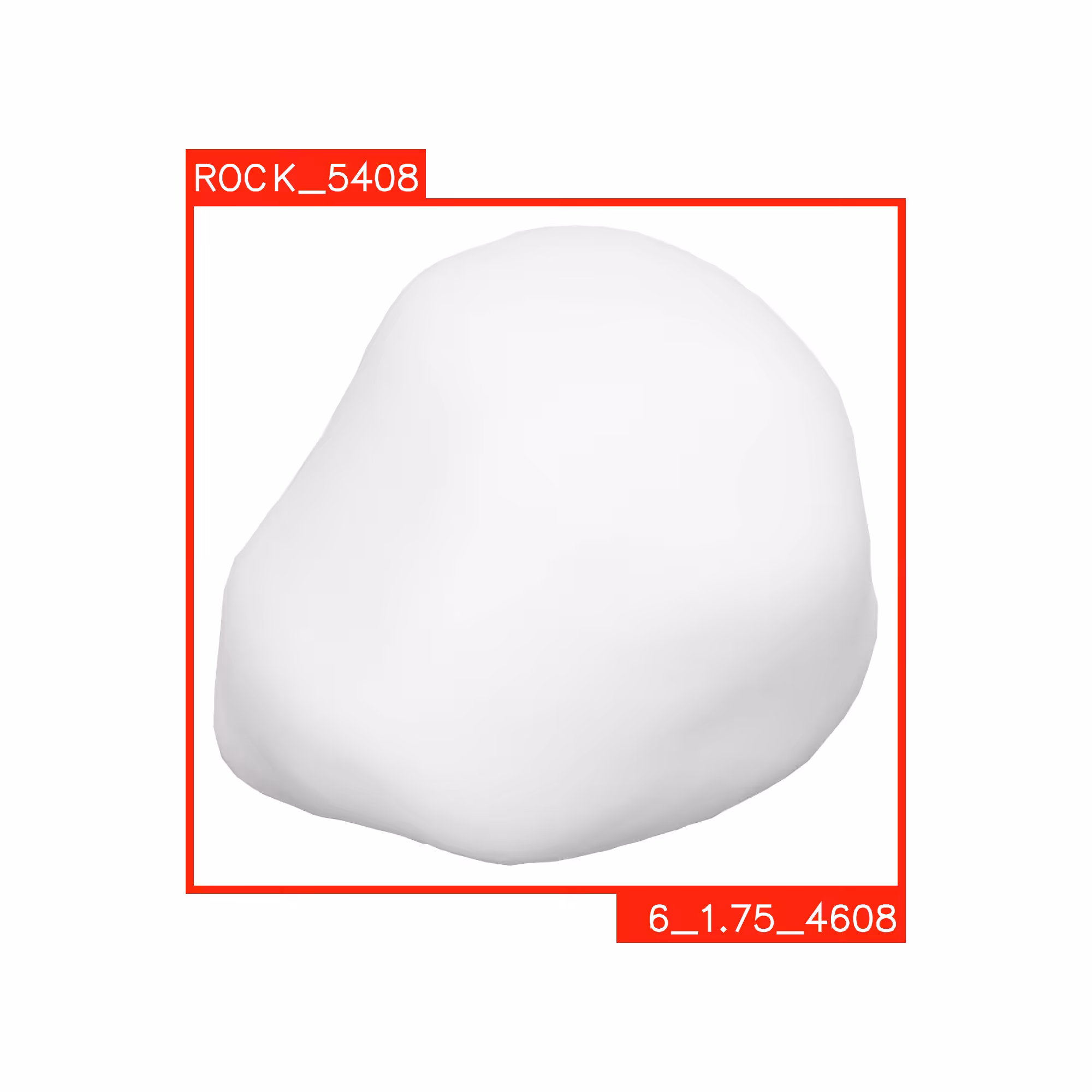 UNSHADED ROCKS: ROCK 5408