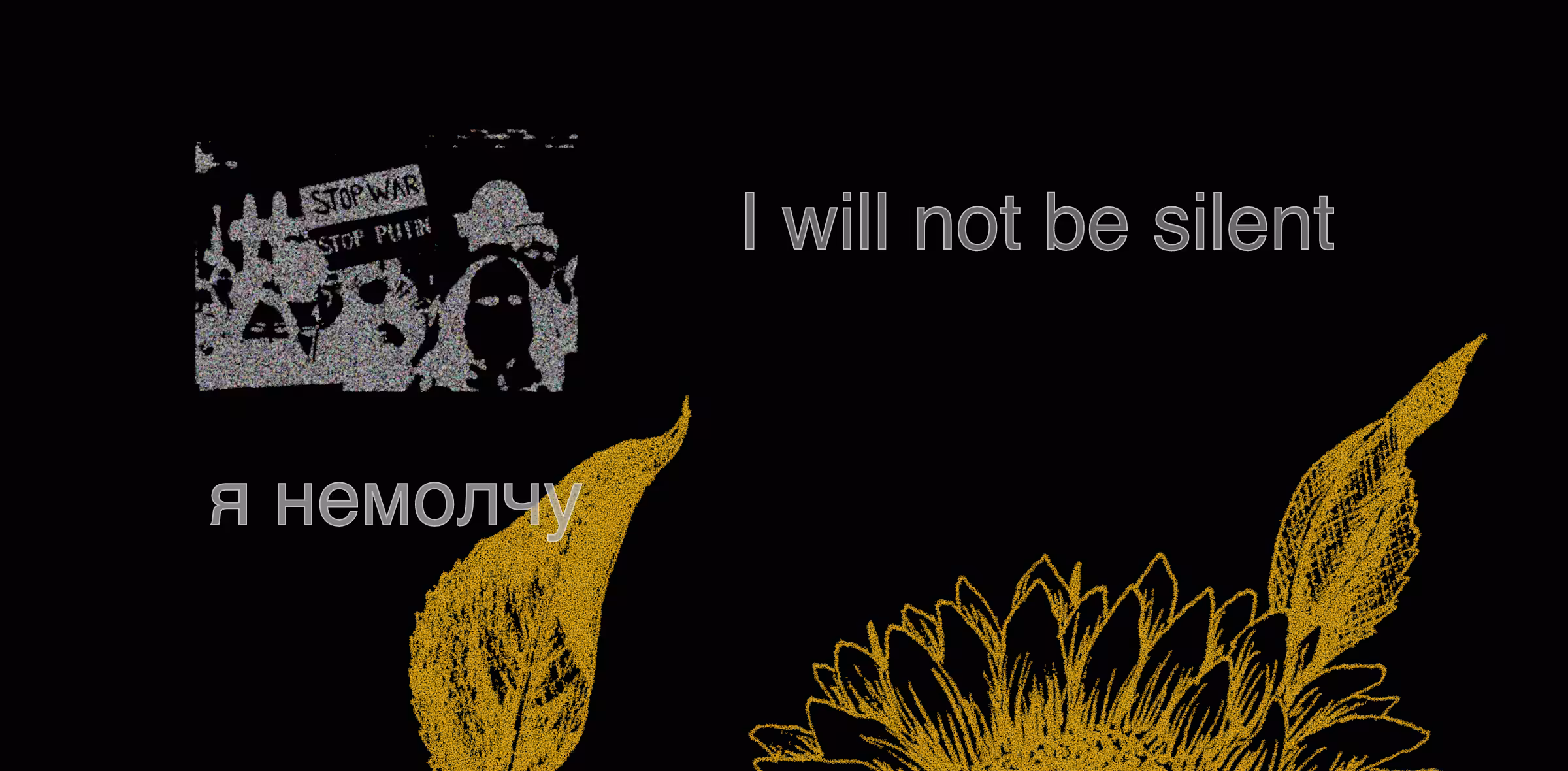 A Great Hour: I will not be silent