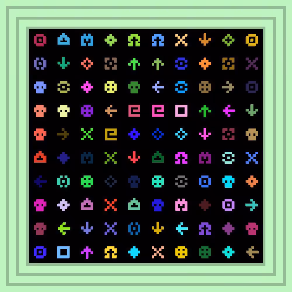 Fort Gallery NfT :: Procedural Symbols #294/1000