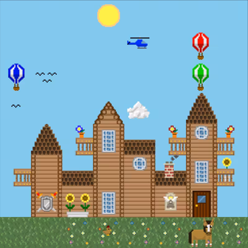 2D Mansion #358