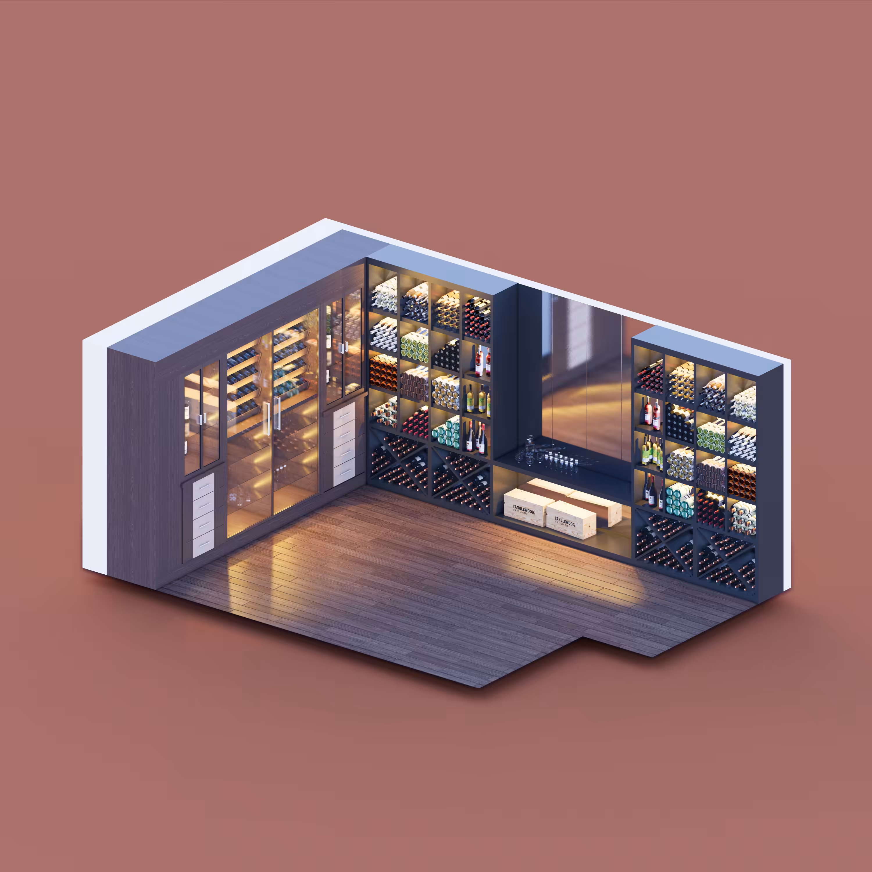 3D-Arcviz [ Wine Cellars ]