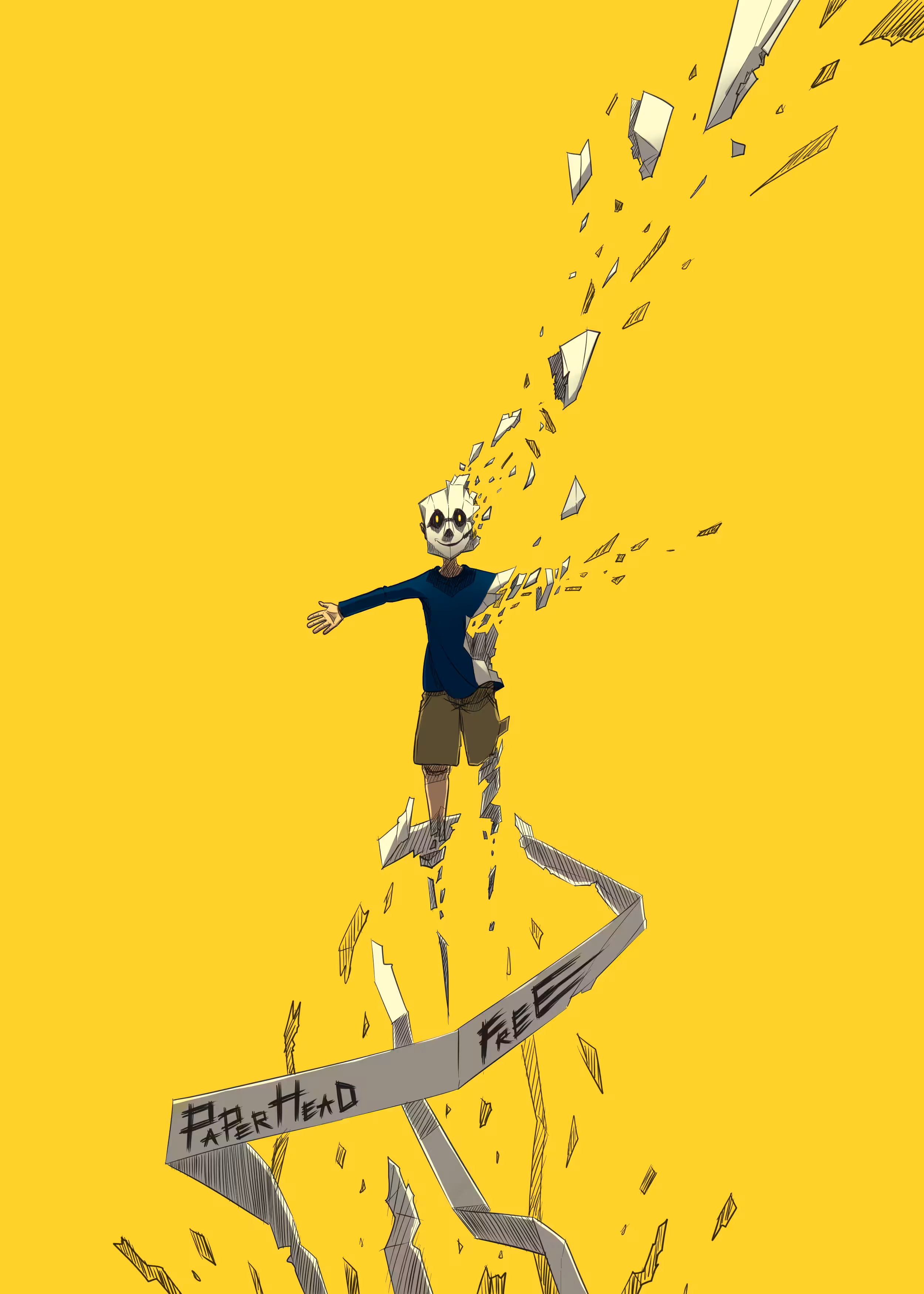 Paper head : free your mind