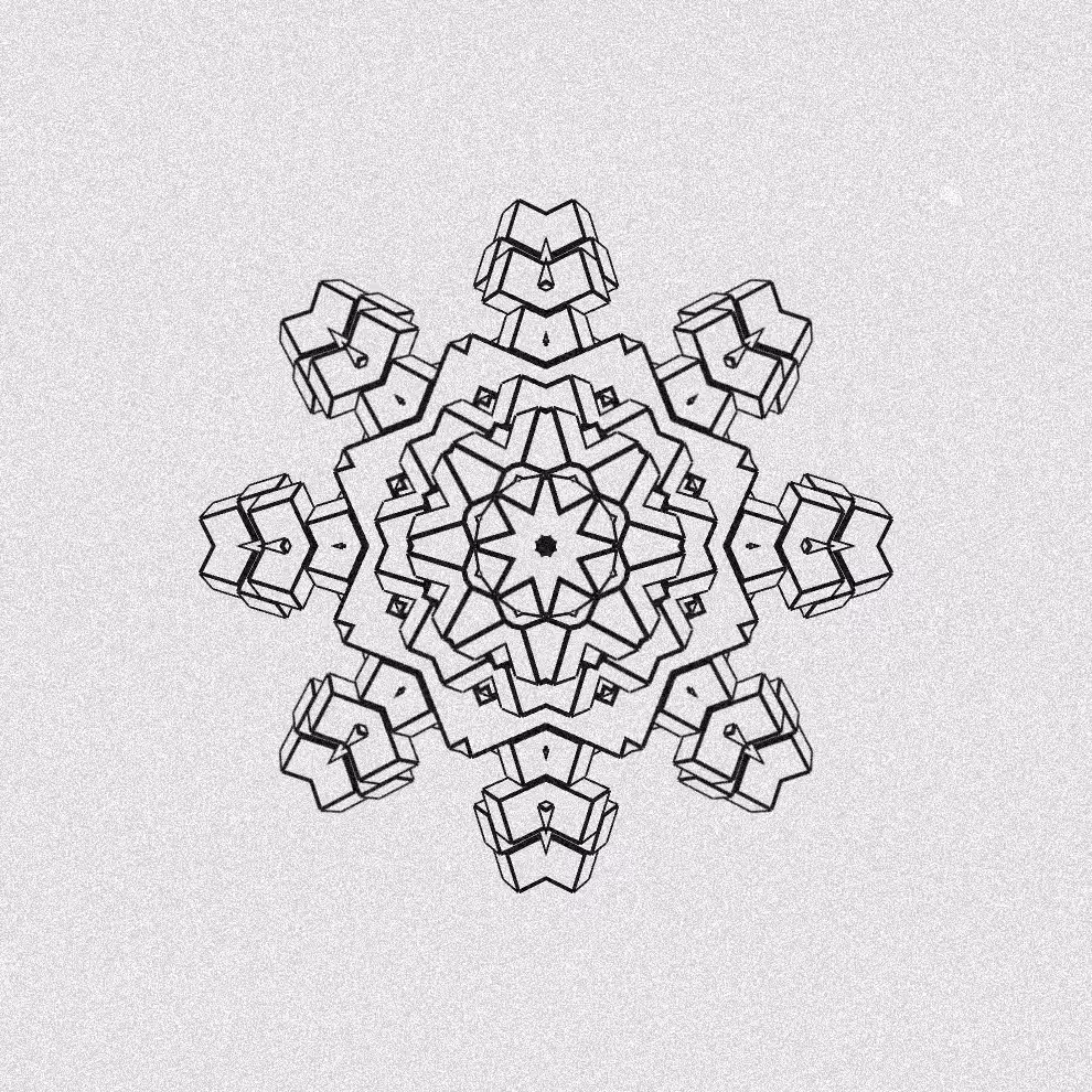 Monochrome Kaleido #200