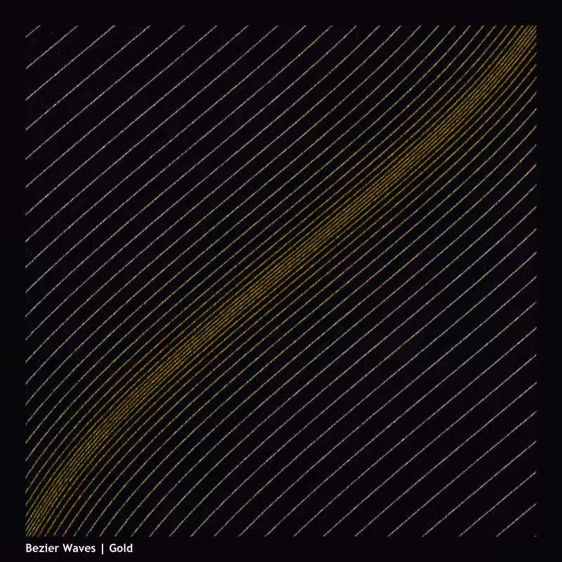 Bezier Waves #16