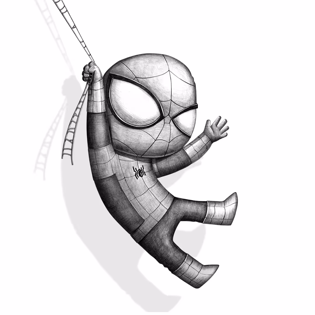 SPIDEY grayscale