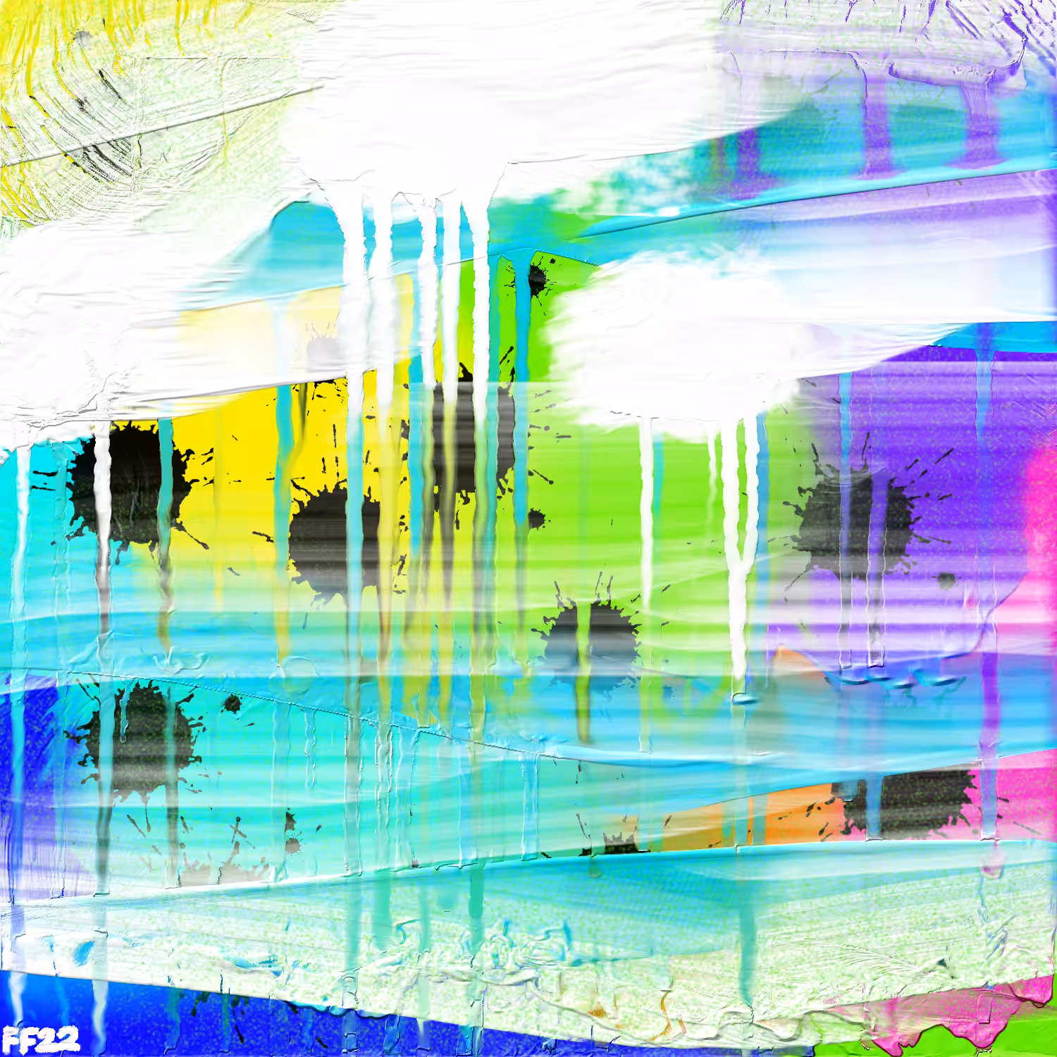 The Lloyds Collection: Abstract Splatter #19