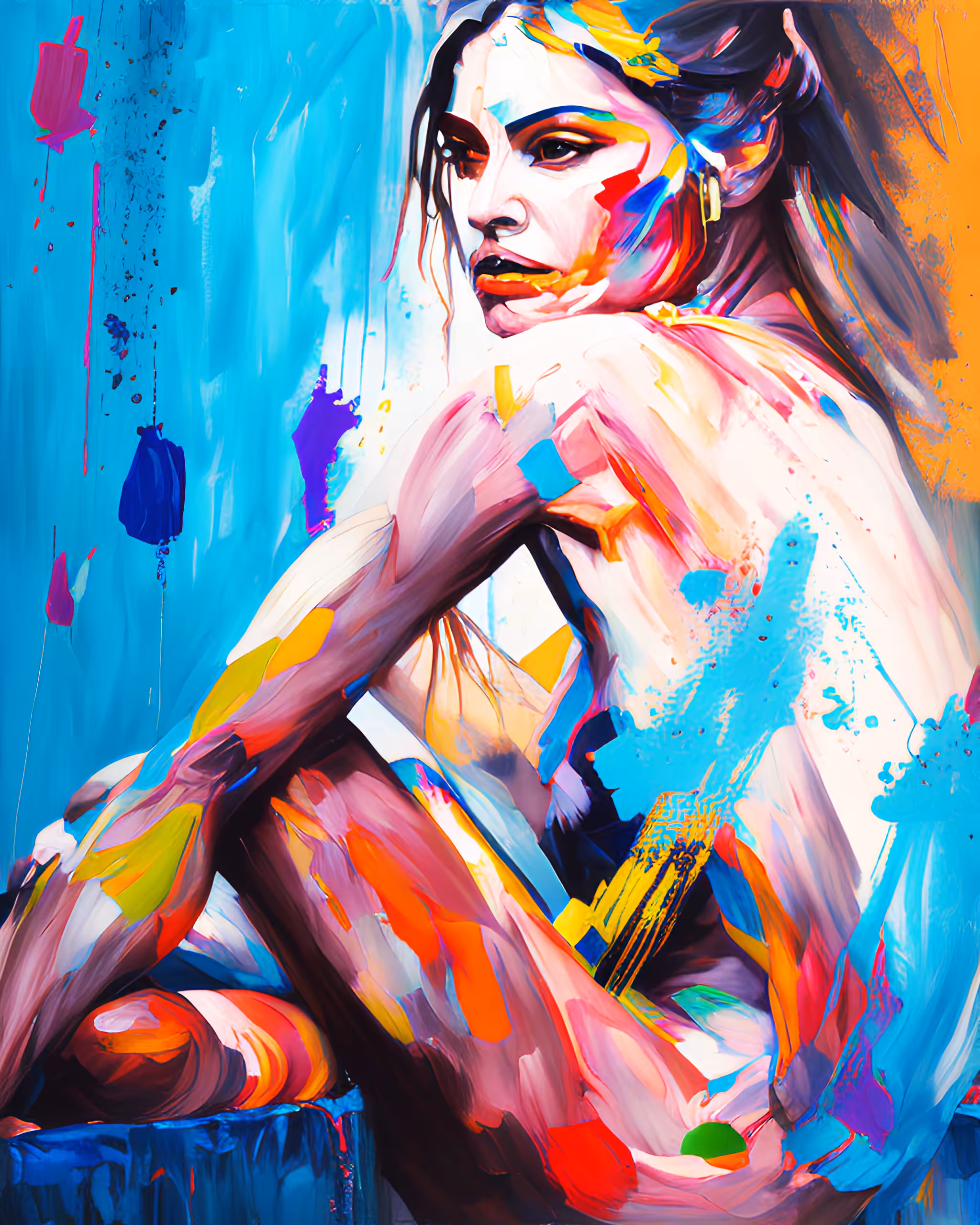 Painter girl