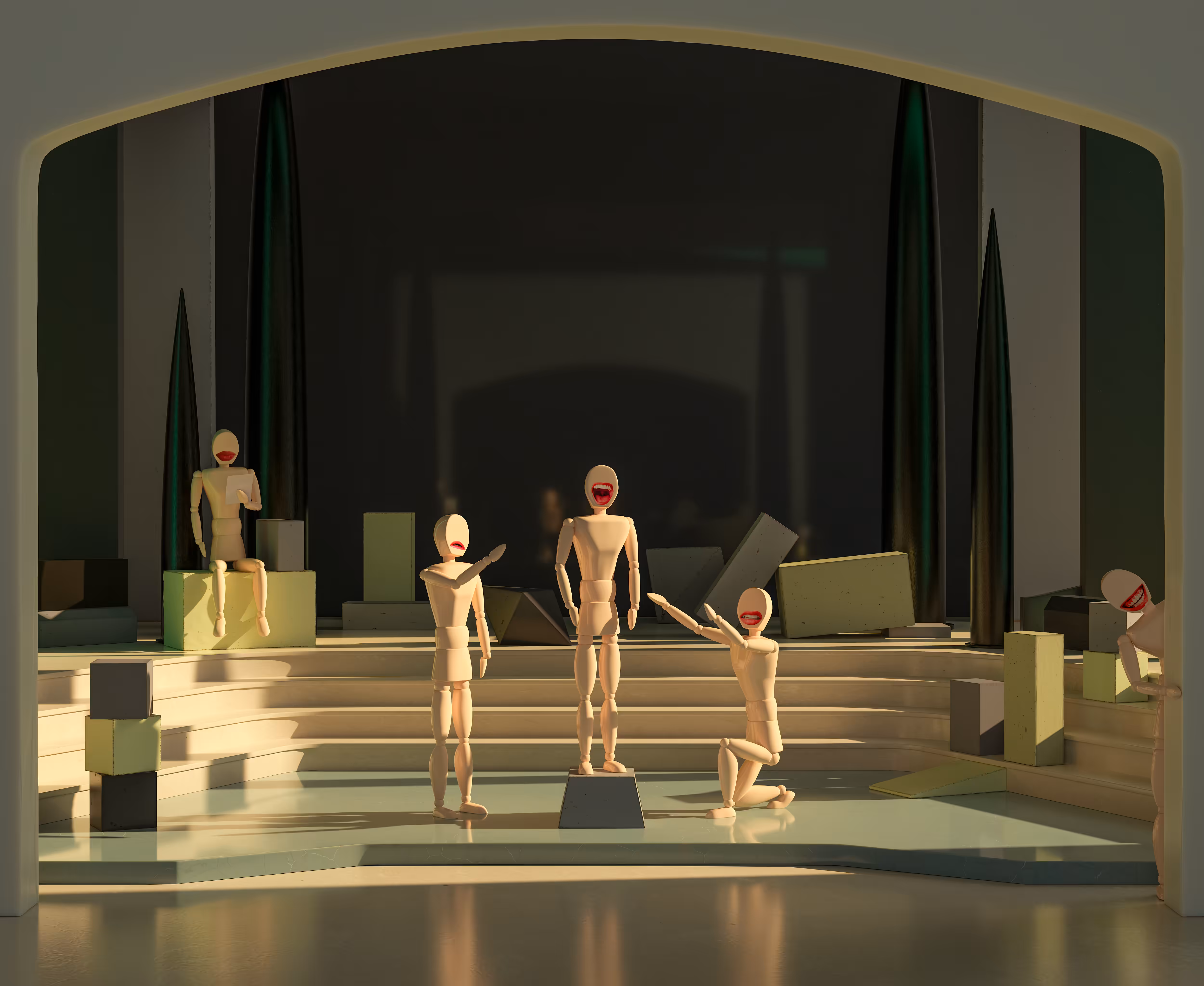Theatre rehearsal