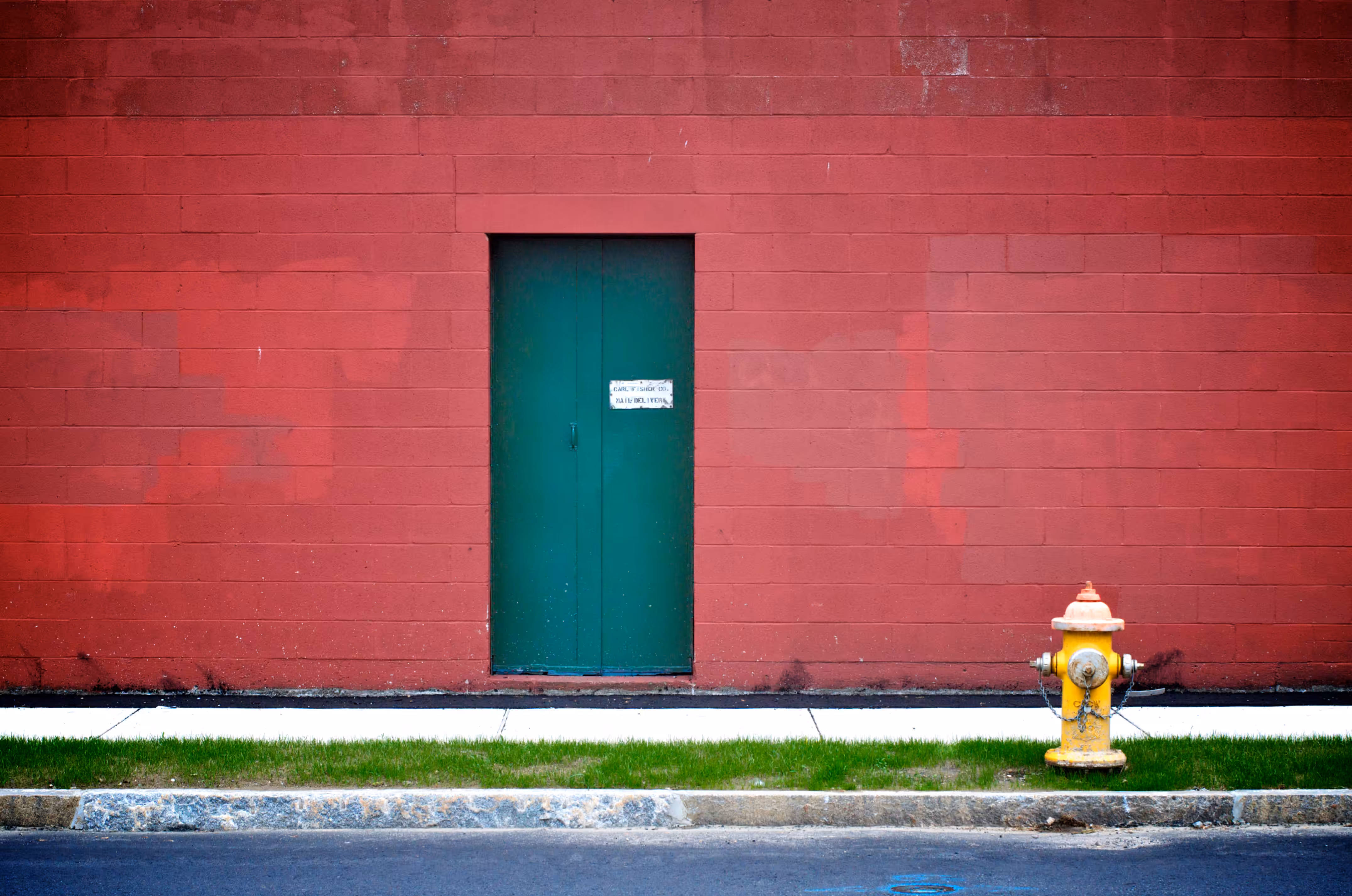 red, yellow and green 