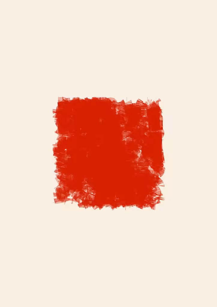 red square with line strokes