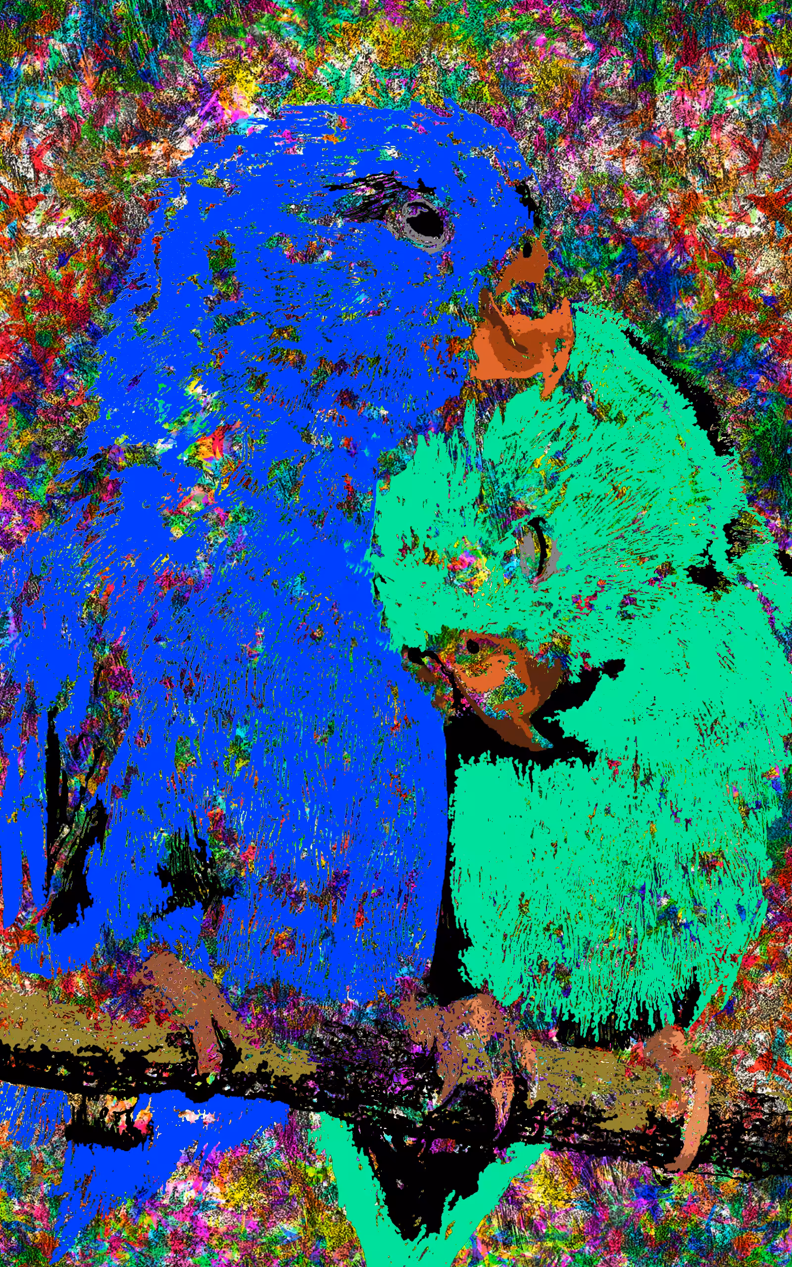Sepideh sahebdel: Parrots in Love