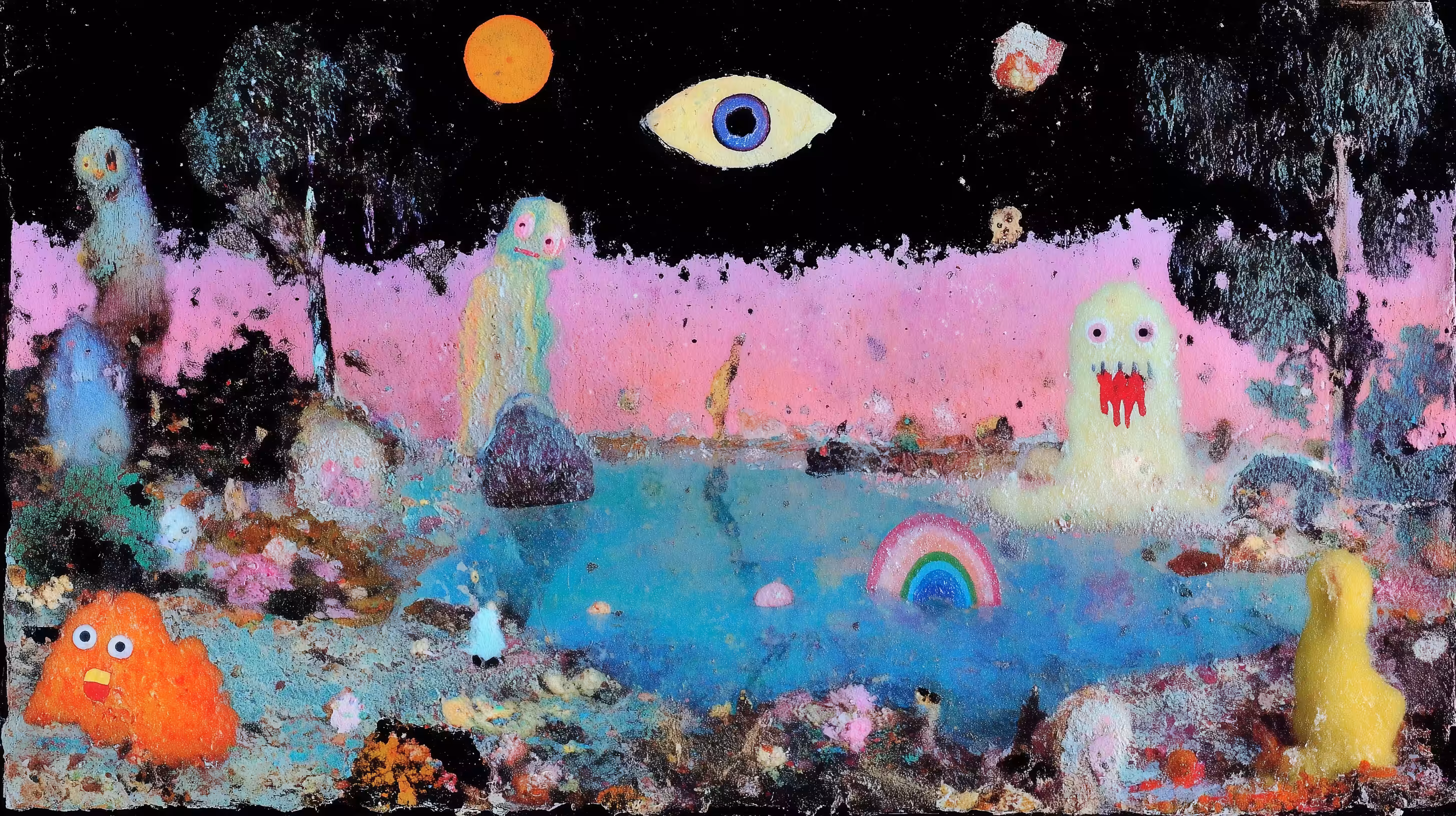 Caretakers of the Rainbow Pond