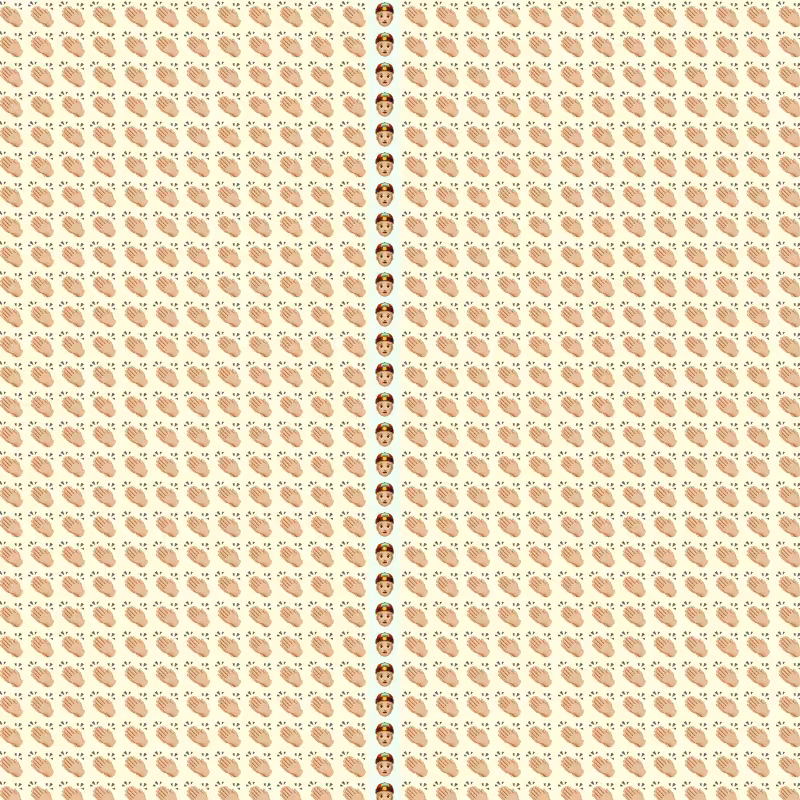 Elementary Cellular Emoji Automata #645