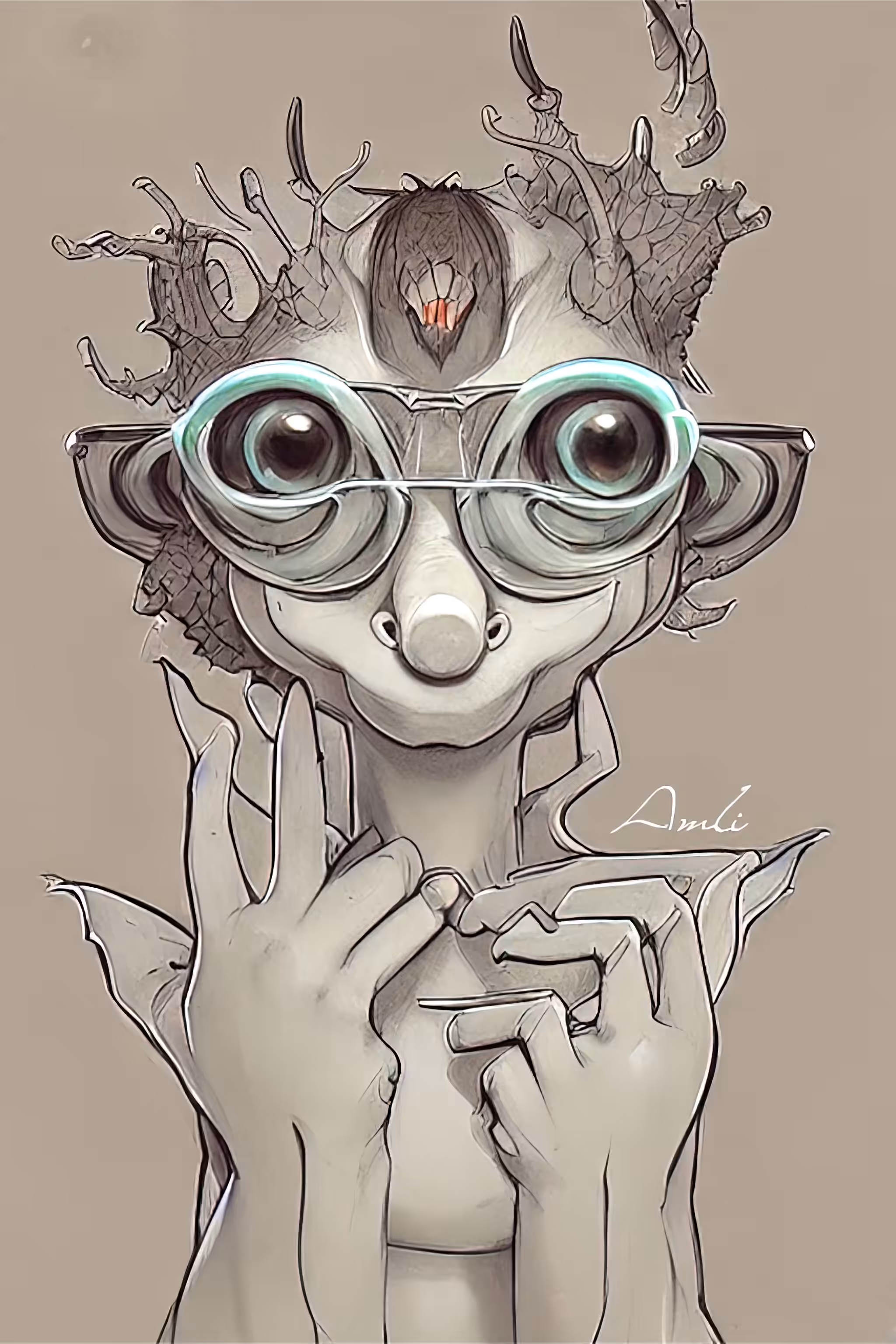 Creature Sketch #10