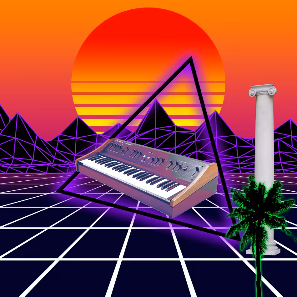 S Y N T H W A V E Nightlife Generator #111