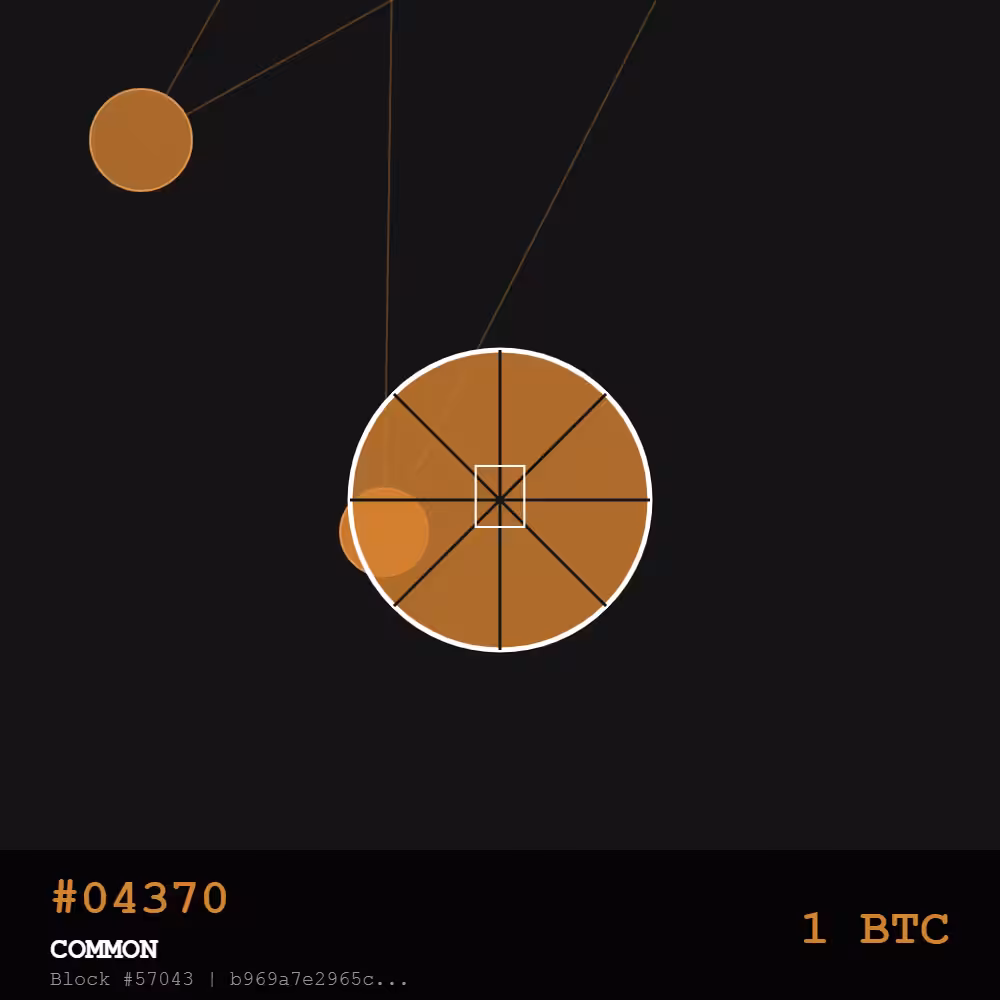 Bitcoin Pizza Genesis: 10K — COMMON Edition | May 22, 2010 - The Day Everything Changed