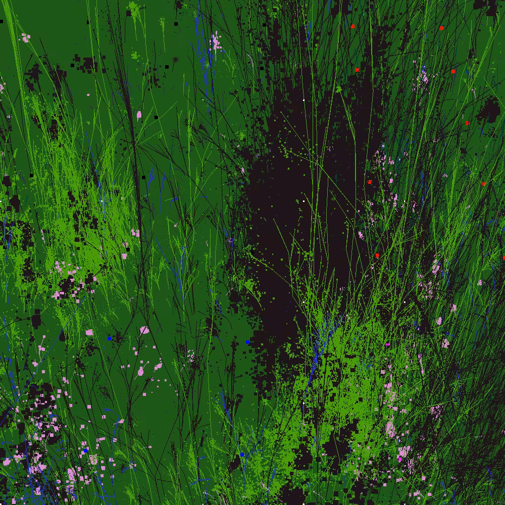 Infinite Garden: 24885 Flowers