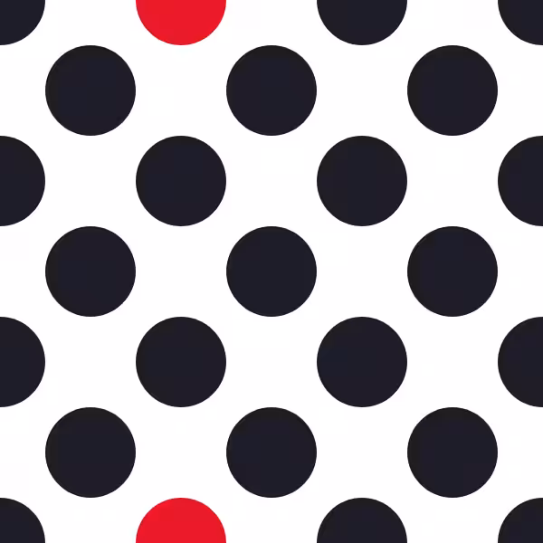 Red Dot Black Dot #9