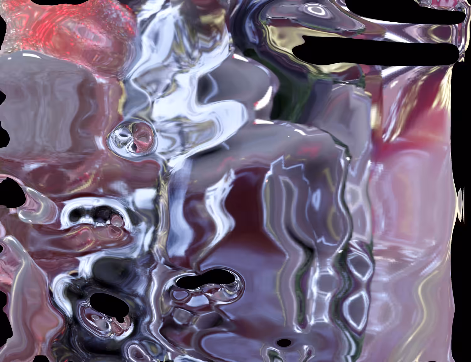 Inside a placenta