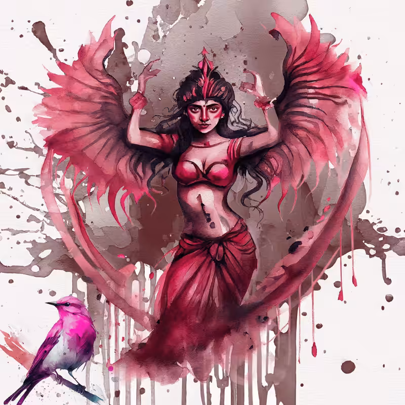 Shakti in Magenta #2
