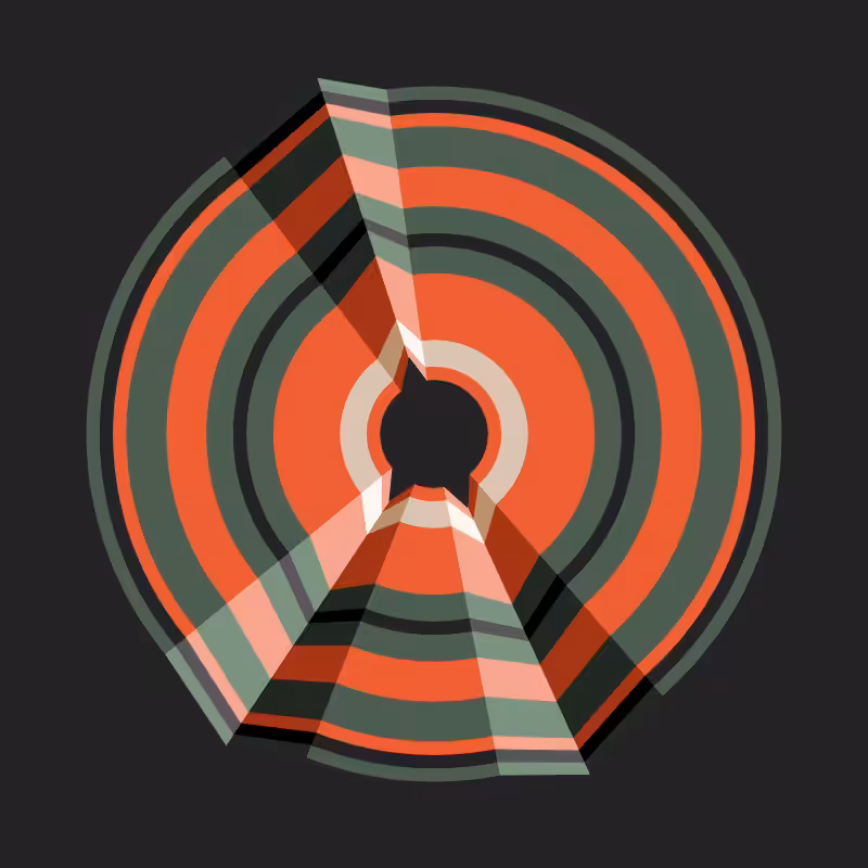 Folded Circle #34