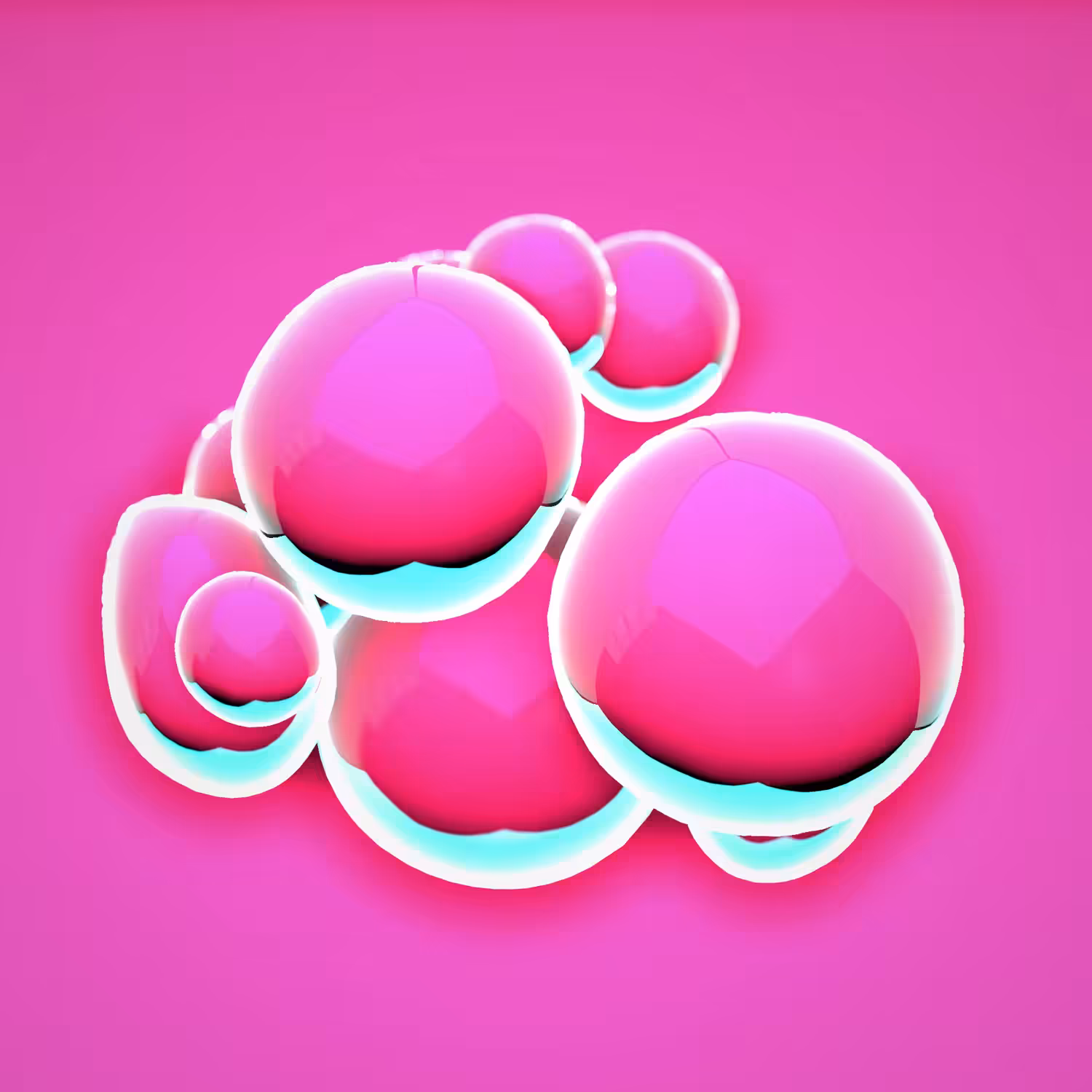 Pink Bubbles