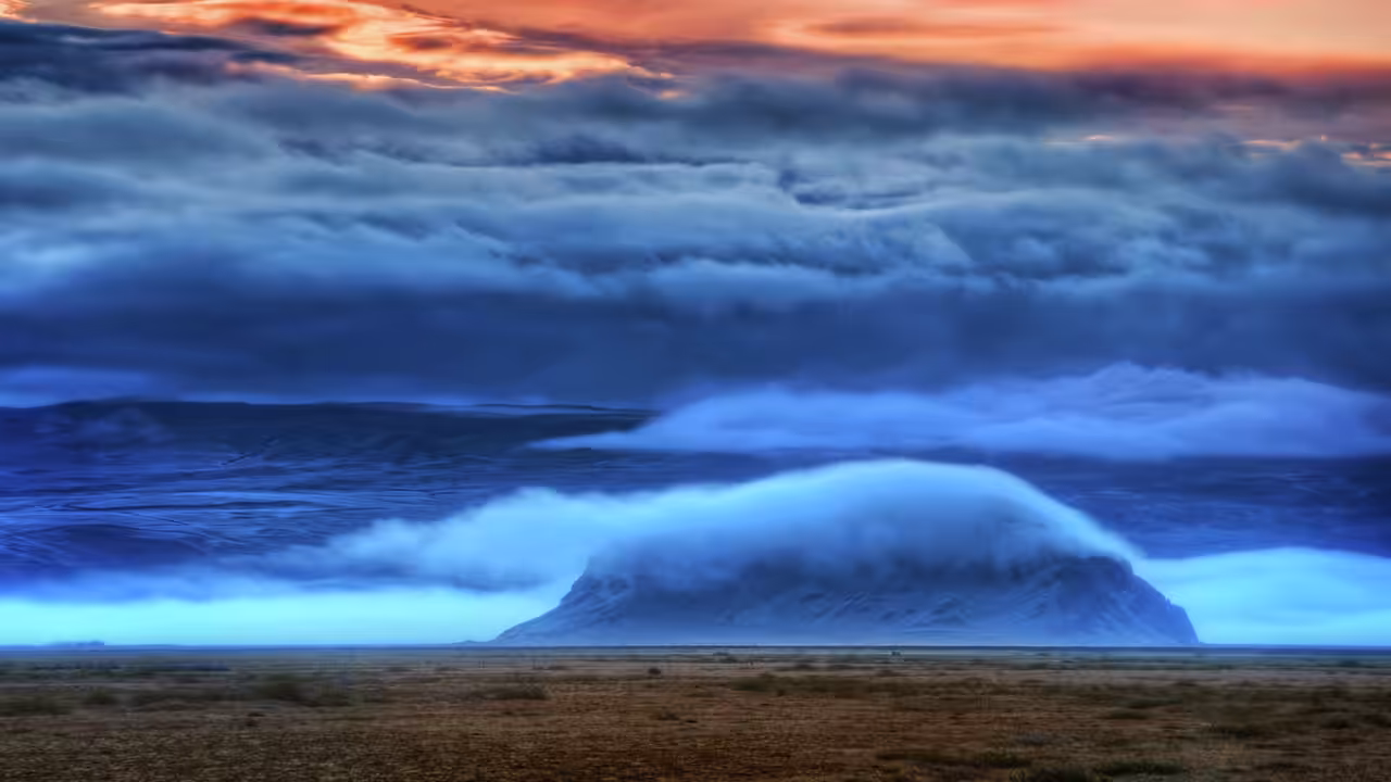 #6: Distant Mist. Iceland.
