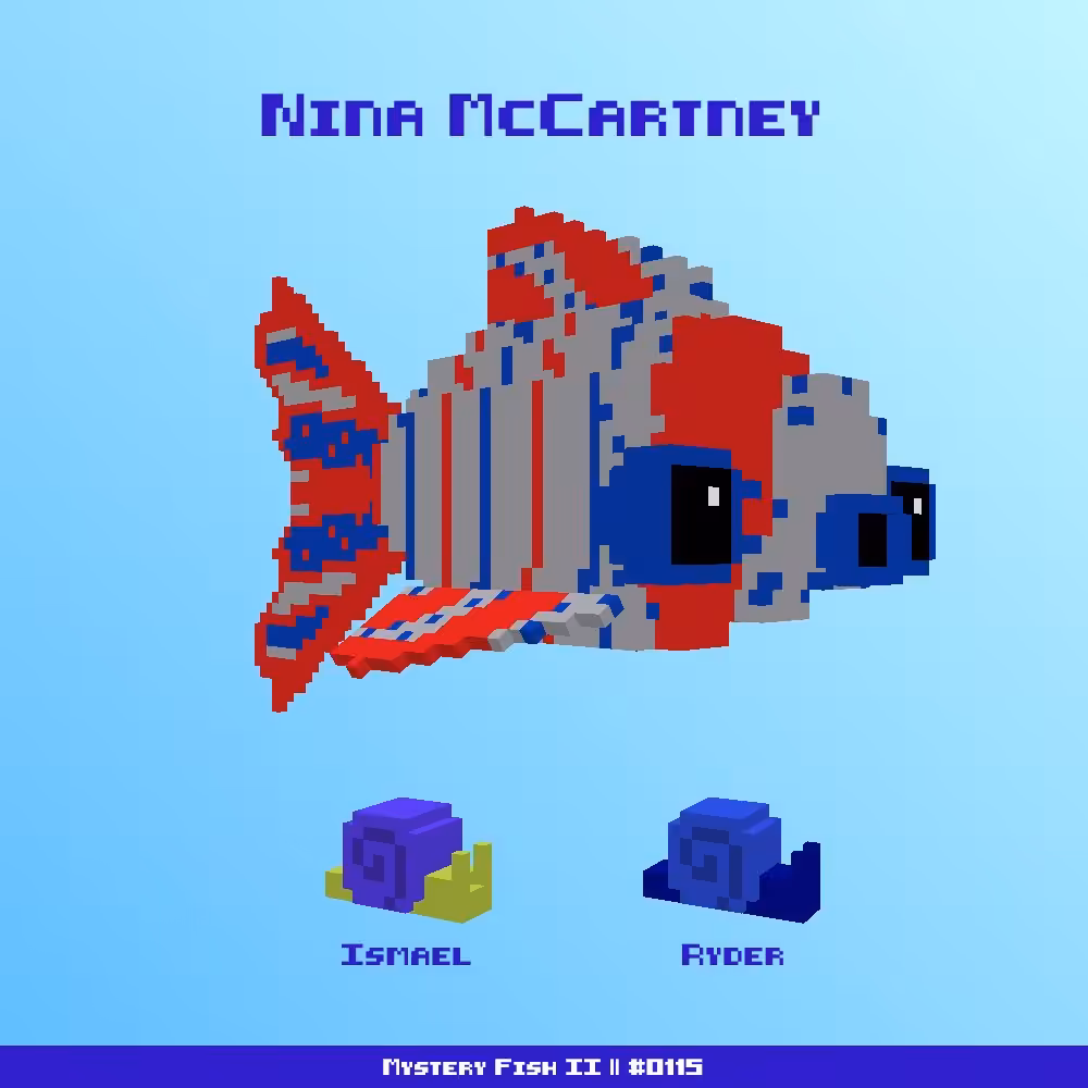 Nina McCartney :: Mystery Fish 0115/1000 