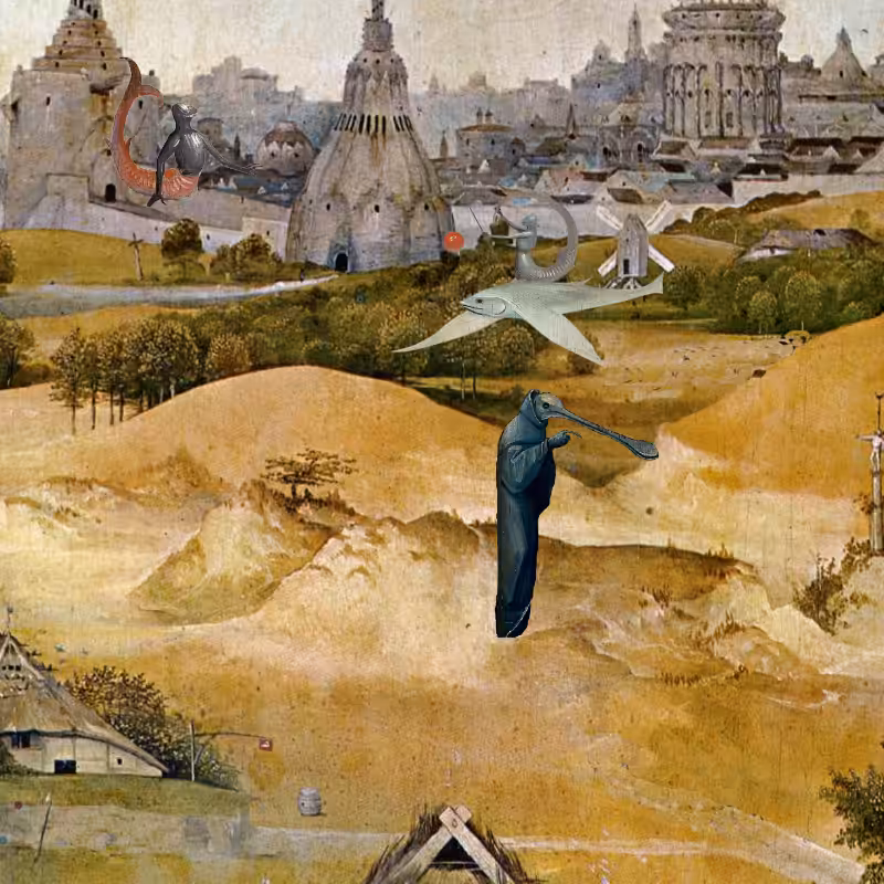 Bosch`s Creatures #58