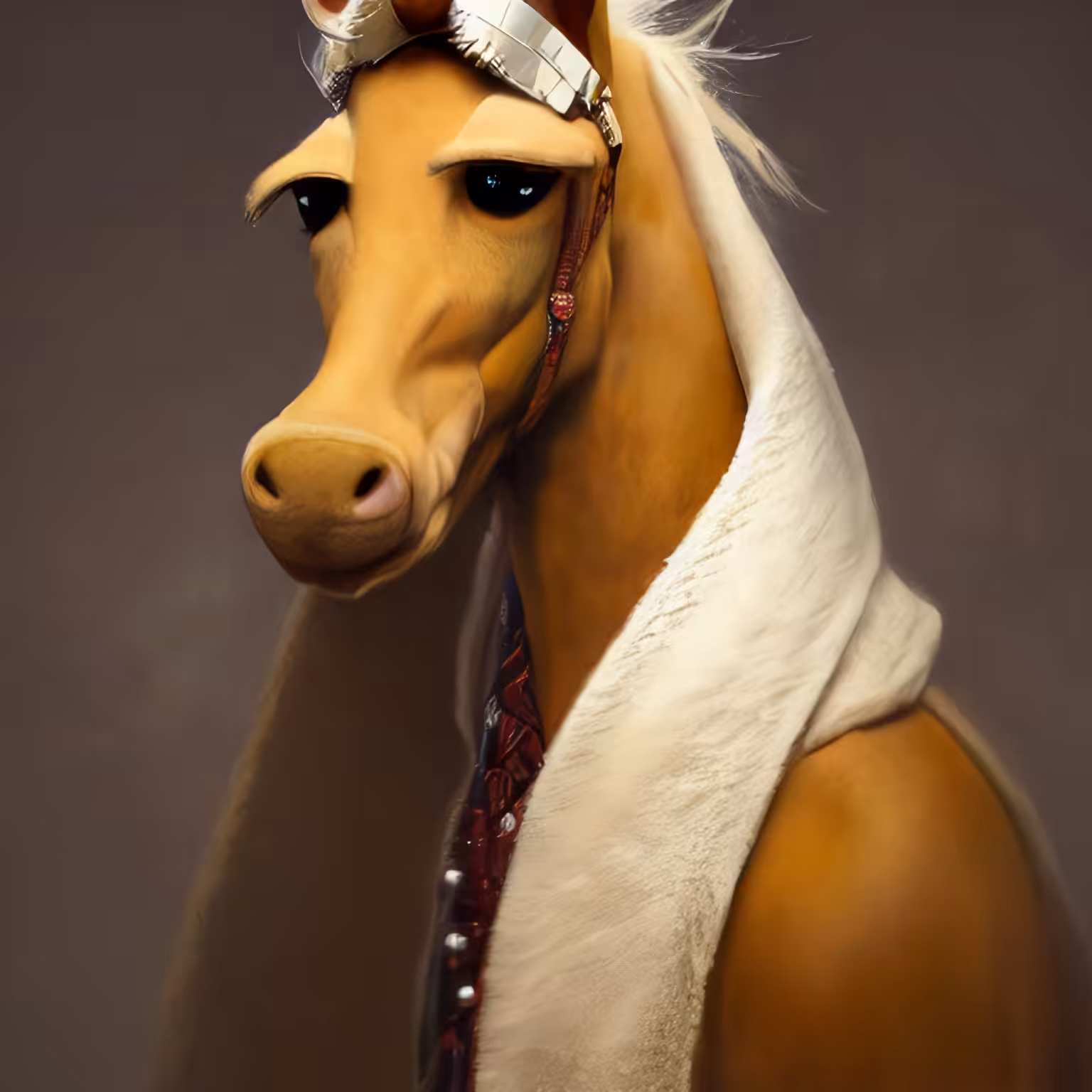 Adorable Furry Creature Collection: Furry Horse 0687