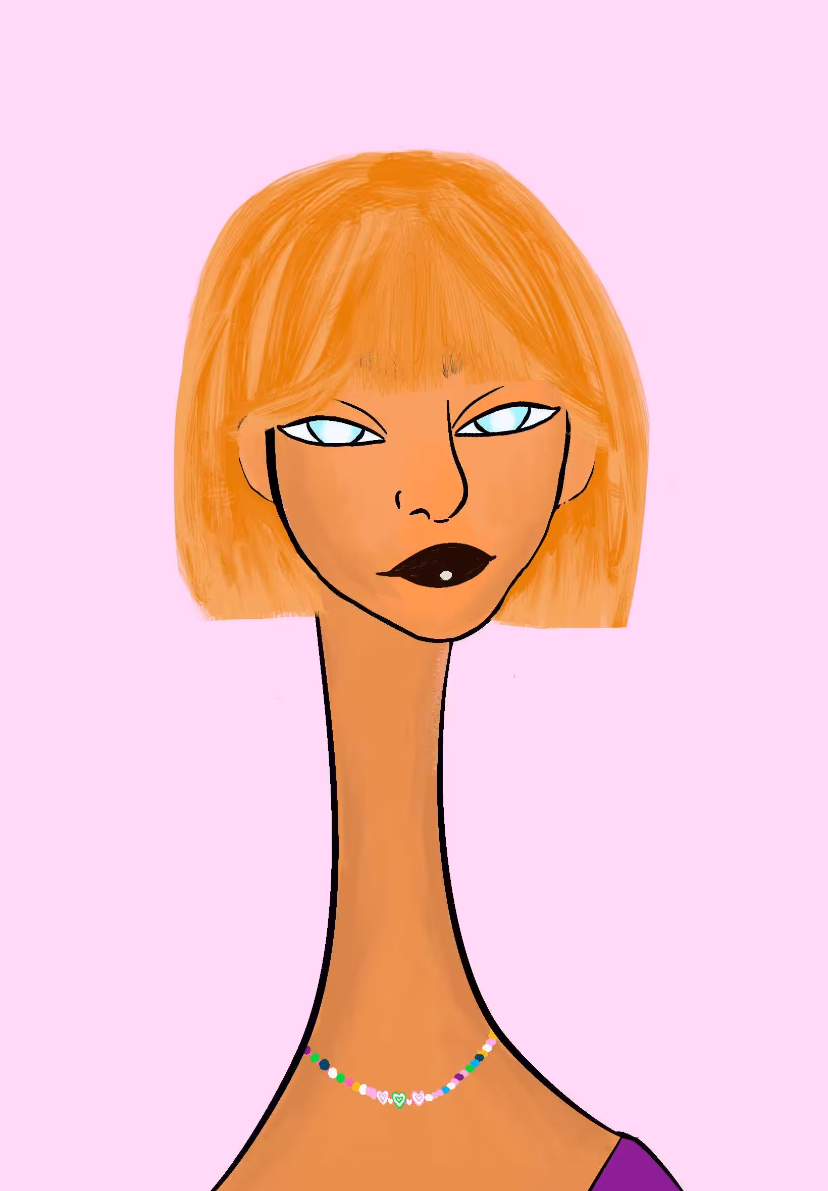 Long Neckie Ladies: Long Neckie Lady #2839